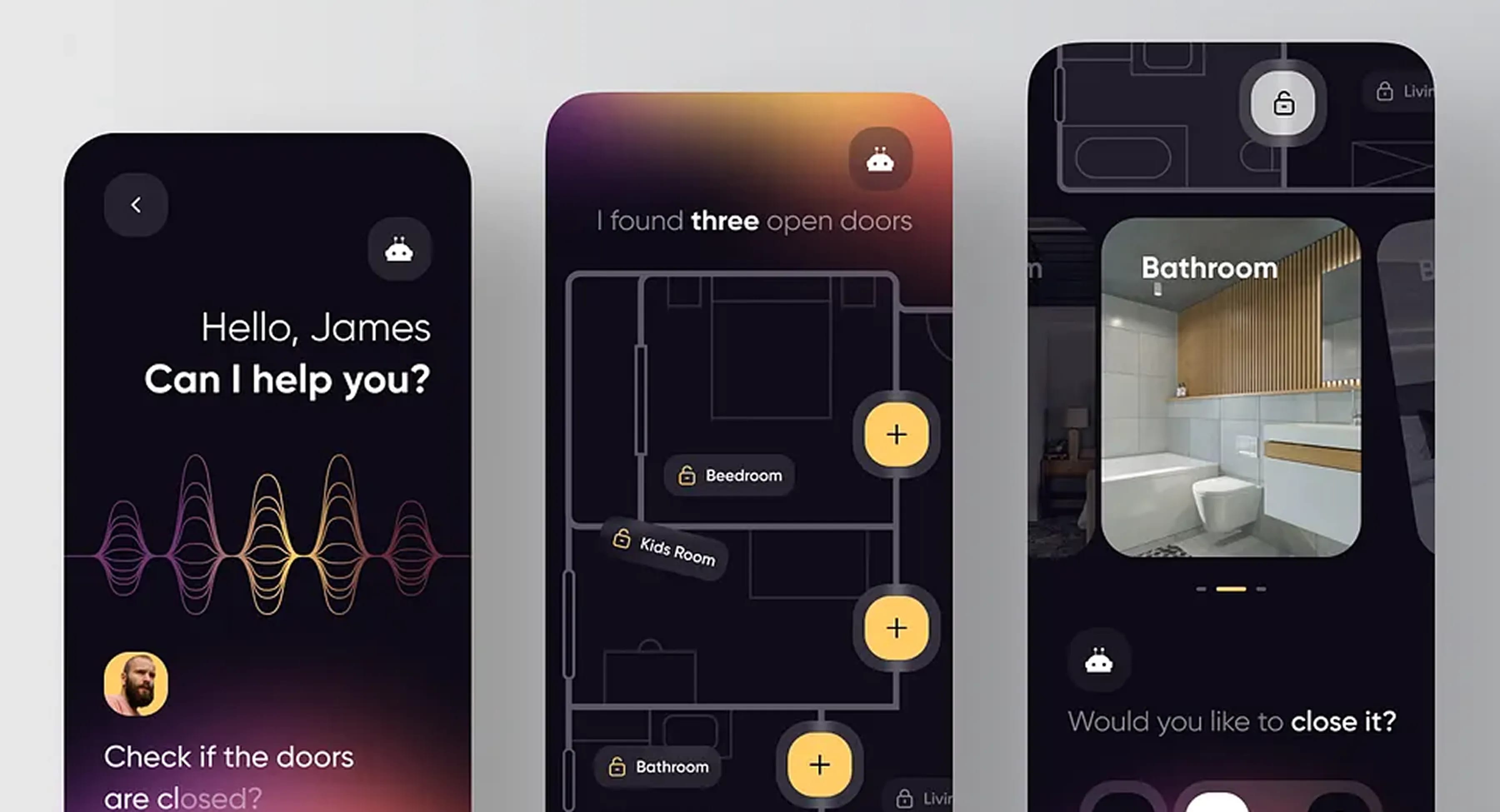 iHome - Smart Home (Doors Control)