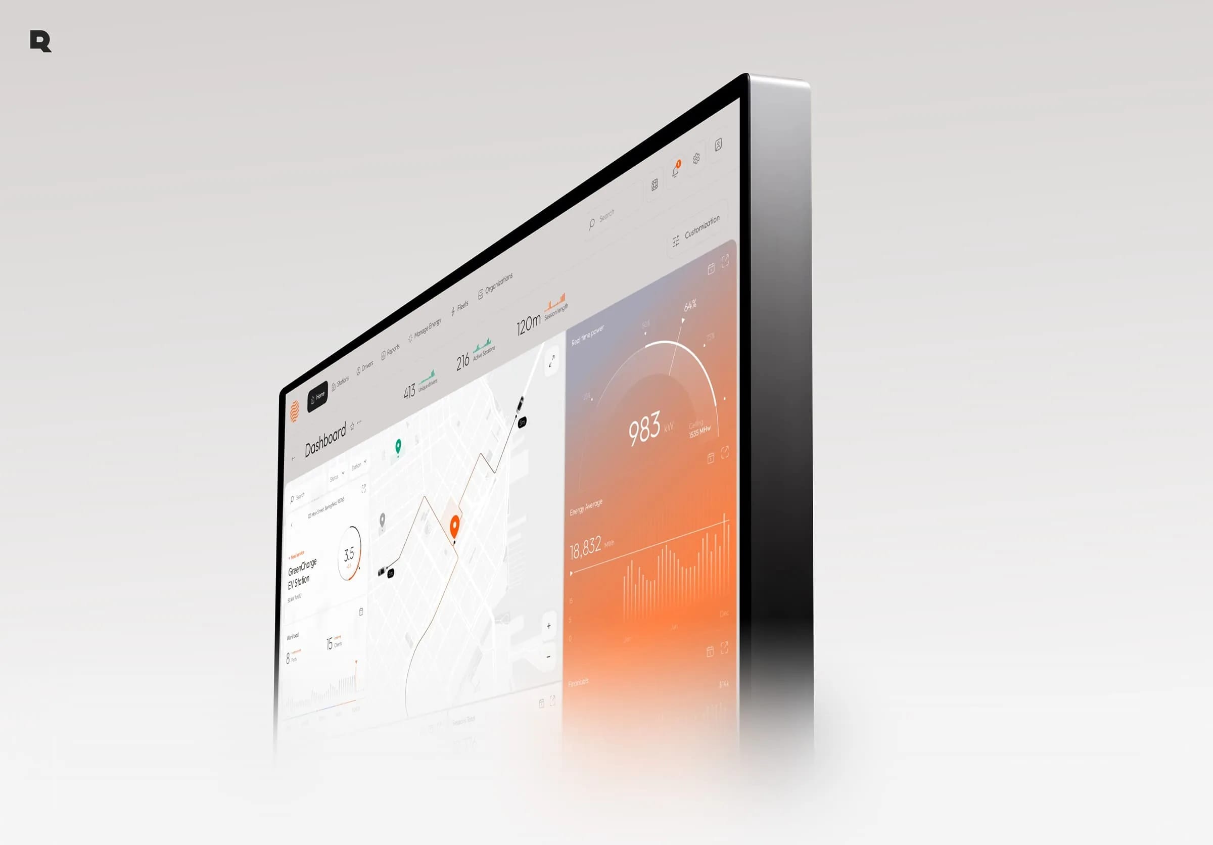 Zaptix - EV Charging CRM & UX UI Design