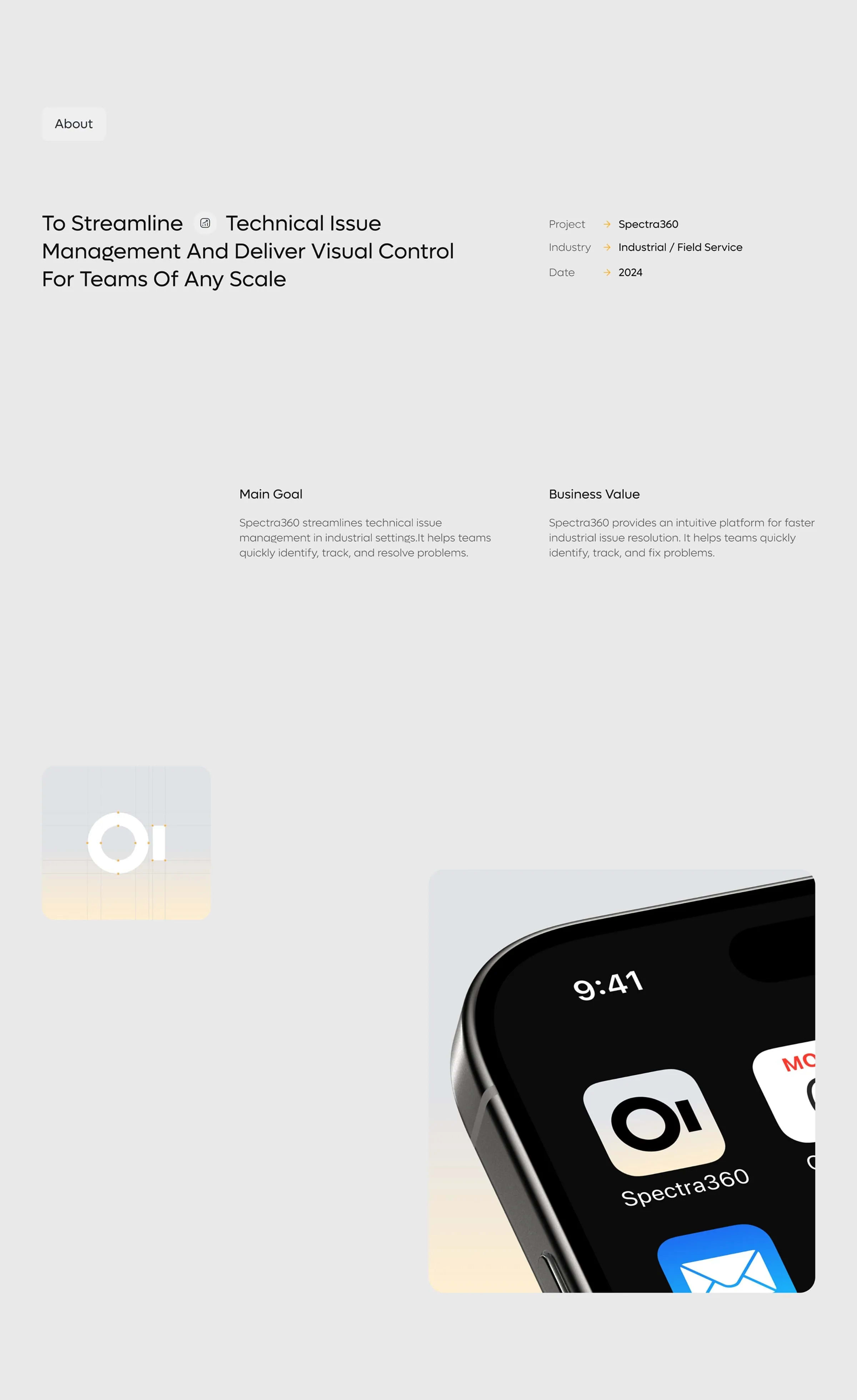 Spectra360 - Saas & UX UI Design - media item