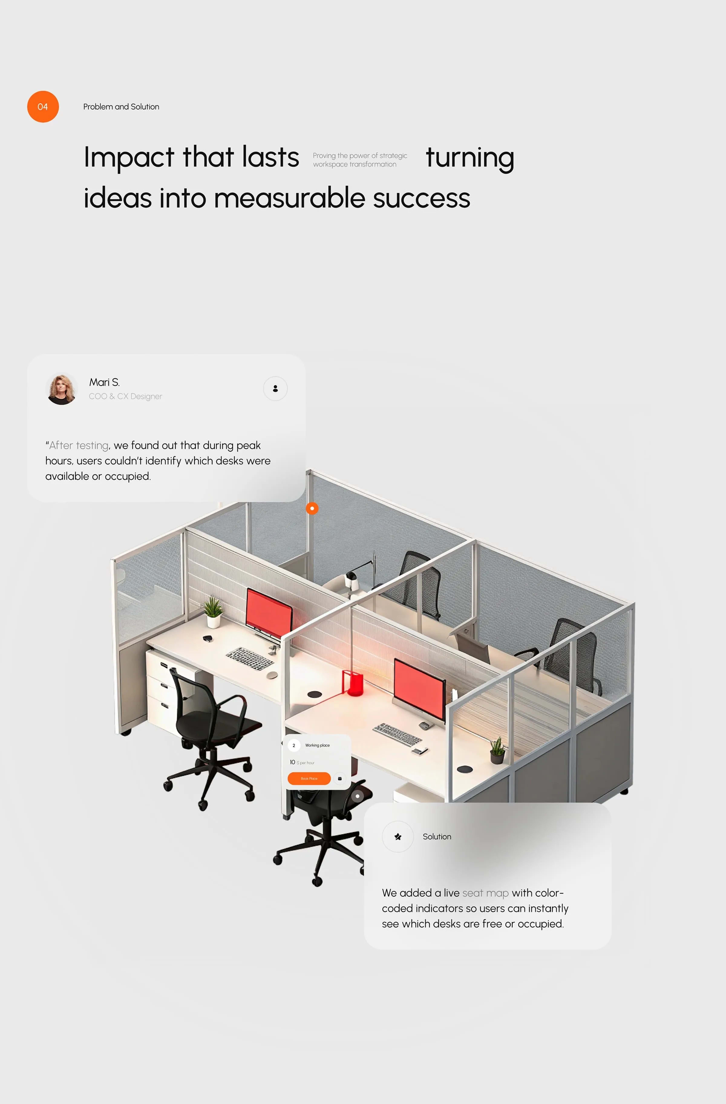 Spacetihq - Workplace Optimization SaaS & UX UI Design - media item