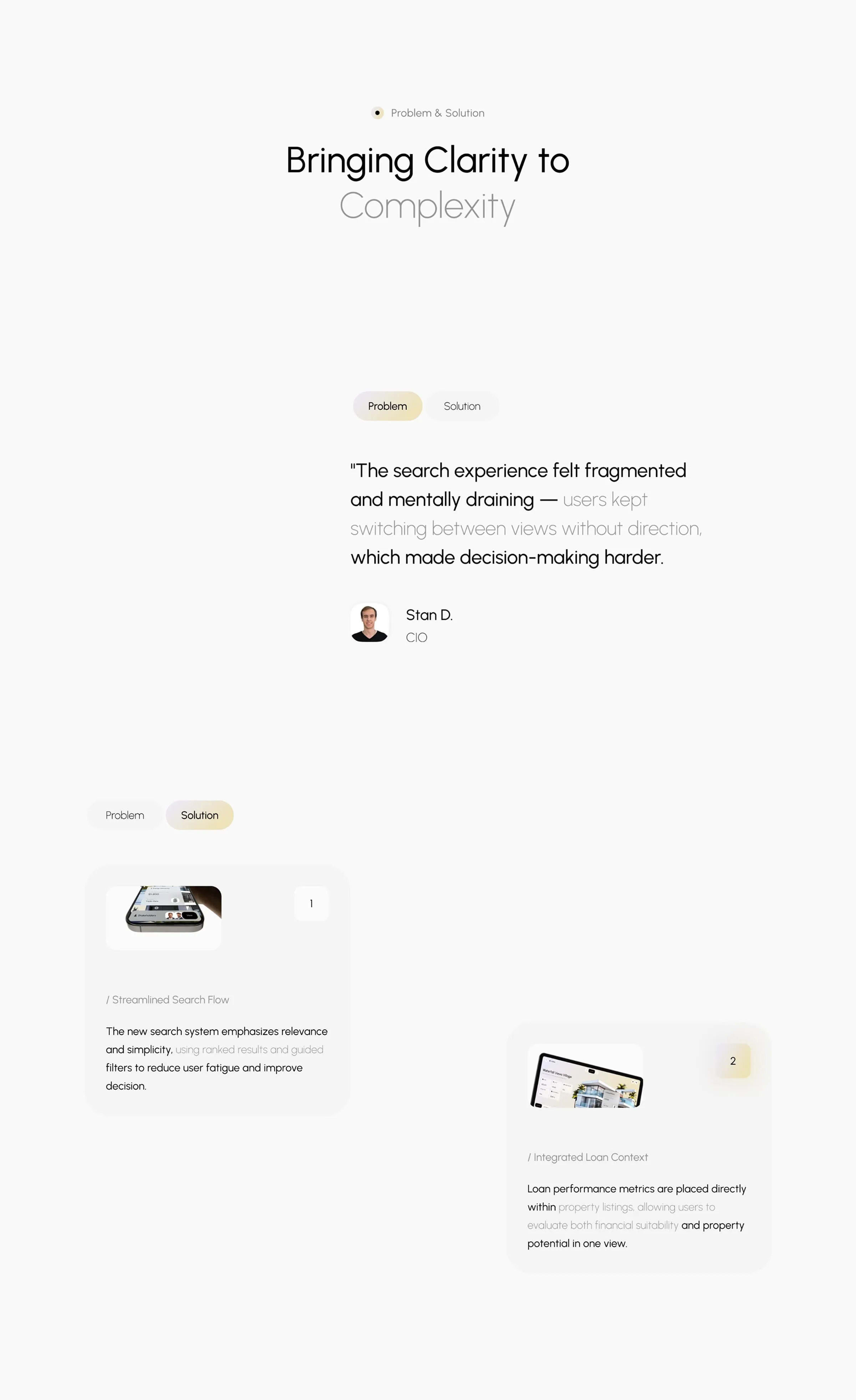 AI For Real Estate | UX & UI Design