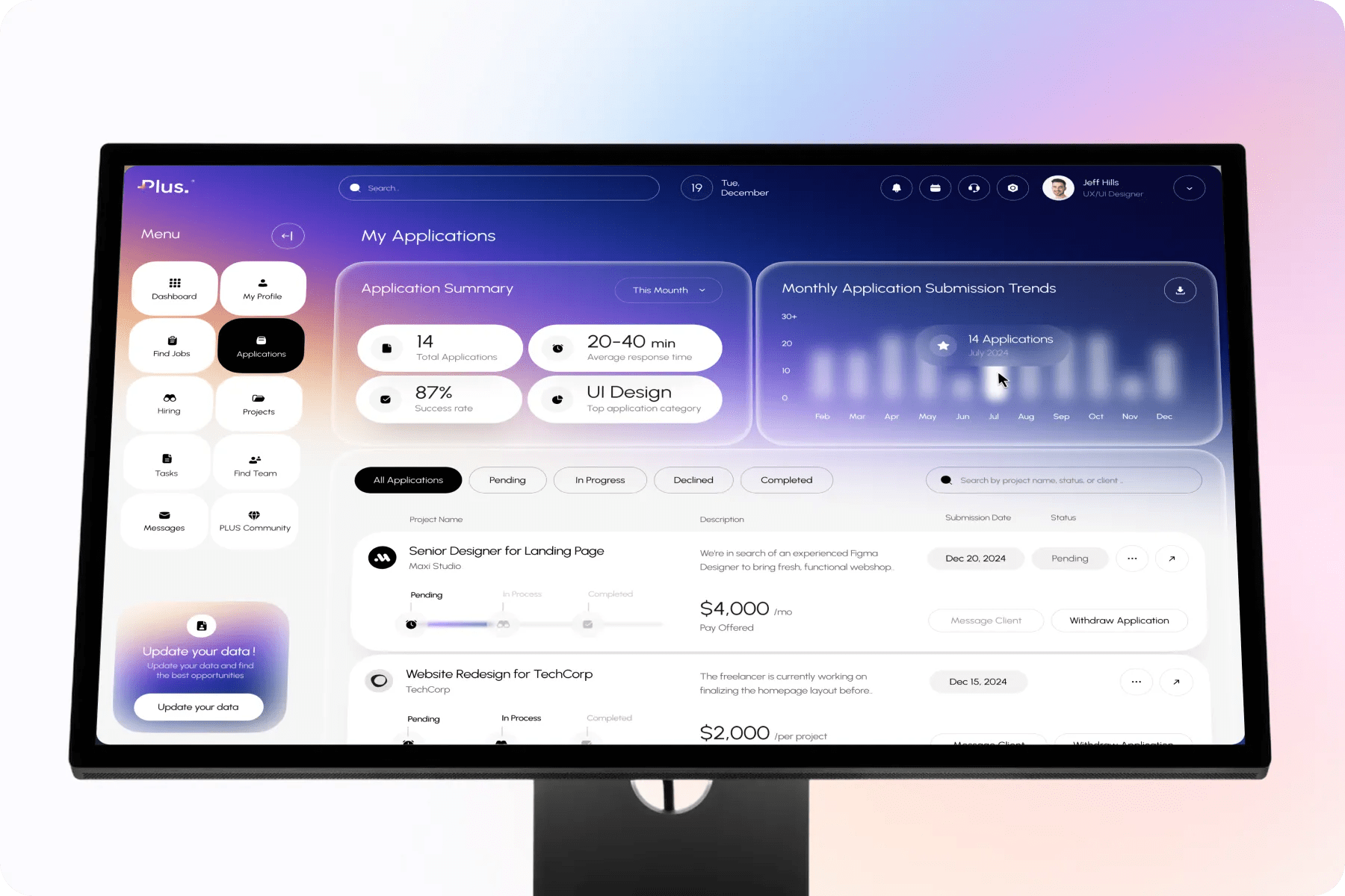 AI-Driven Job Recommendation Interface