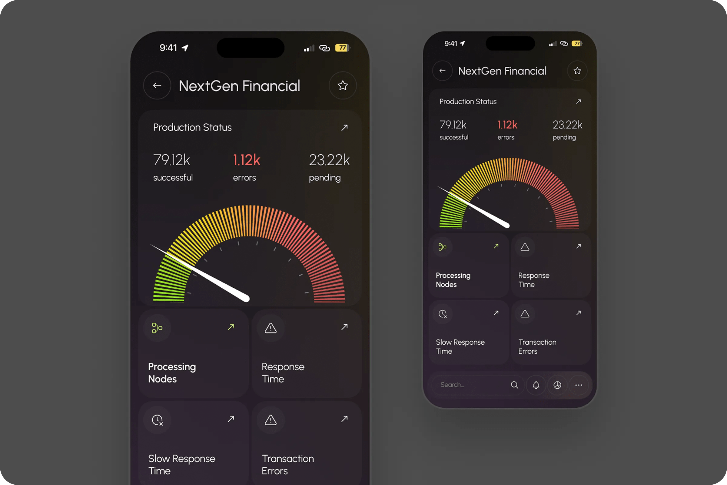 Infrastructure Analytics UI Design