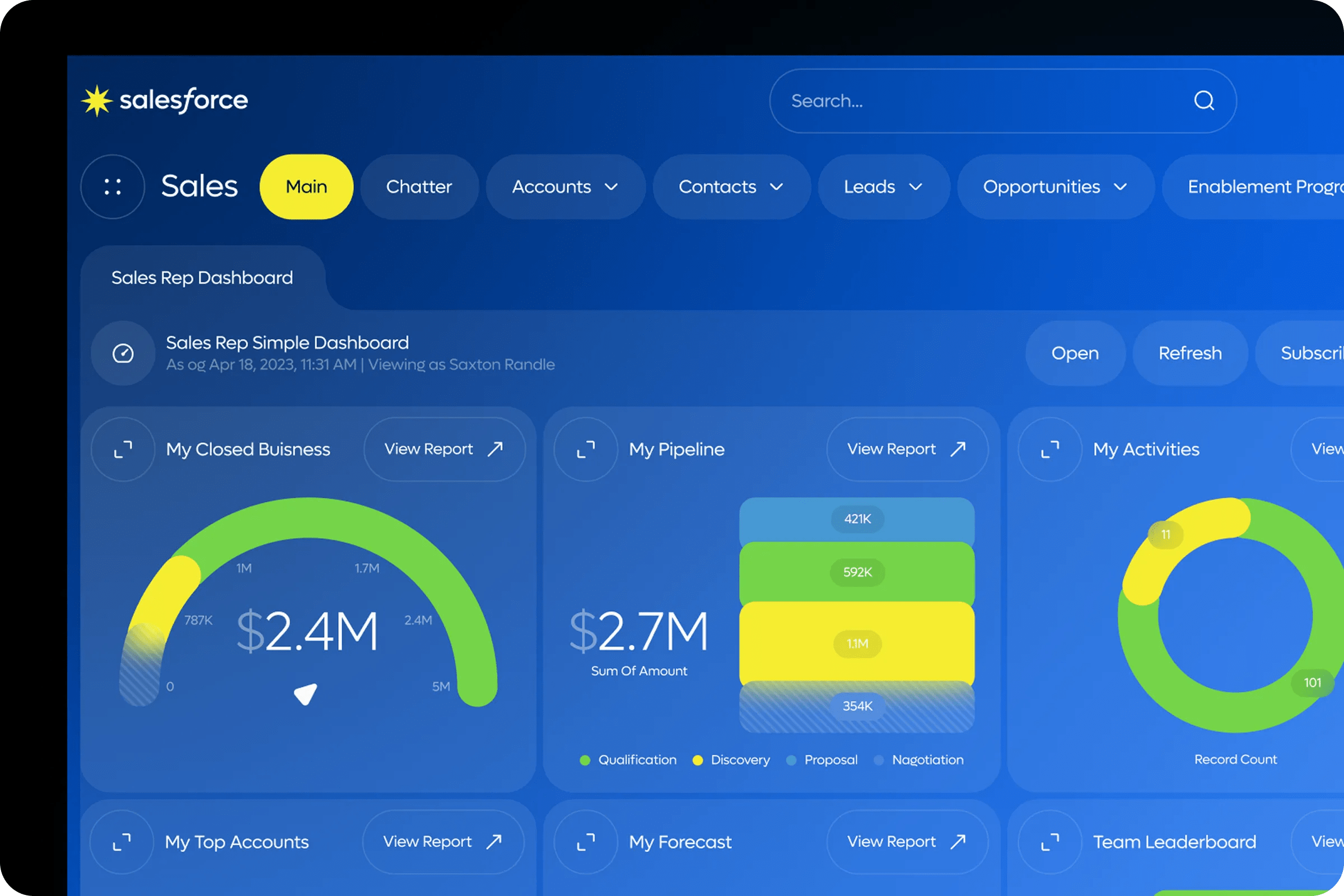 Quick lead update feature | UX & UI Design
