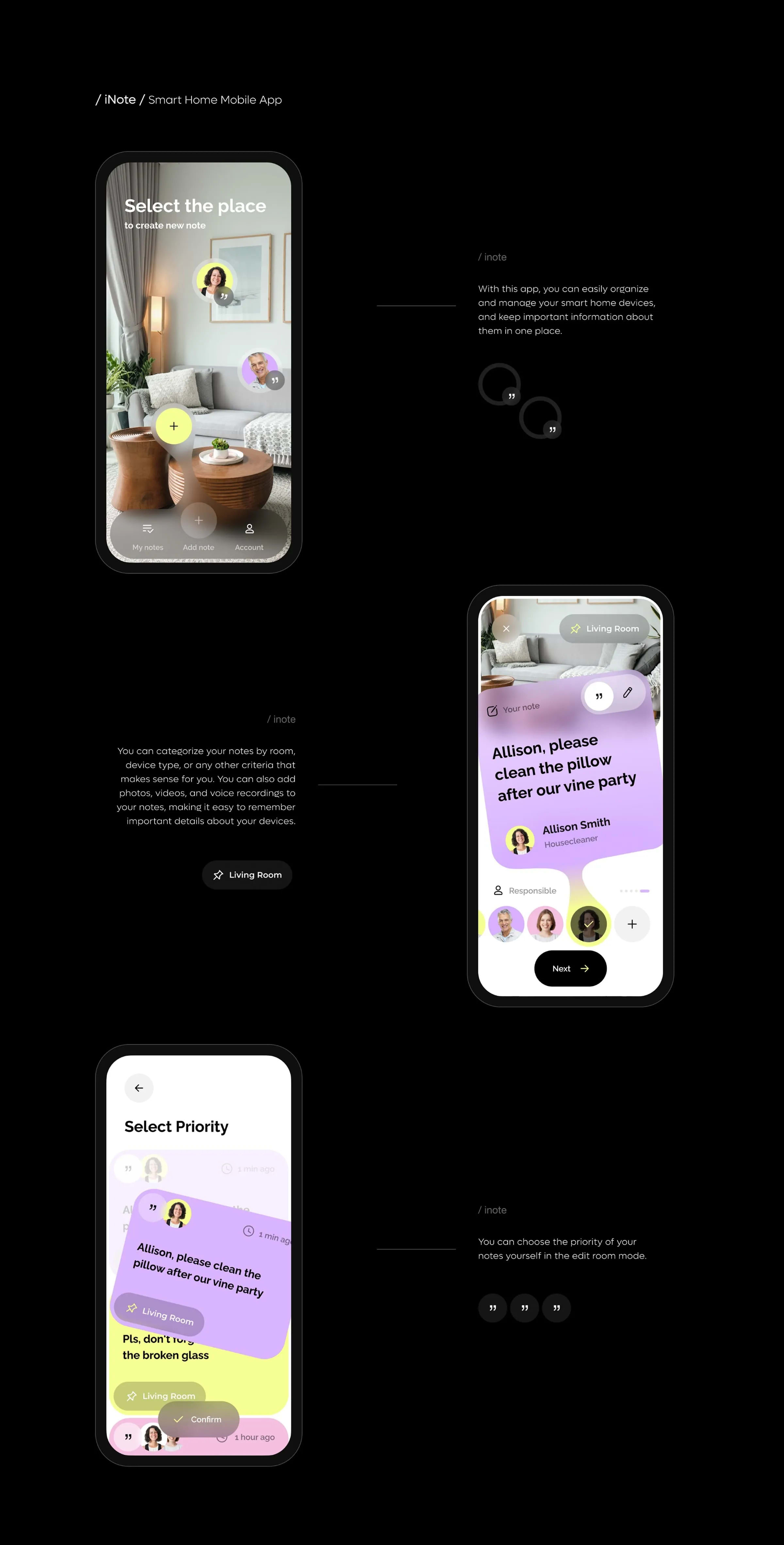 Smart Home Solutions | UX & UI Design