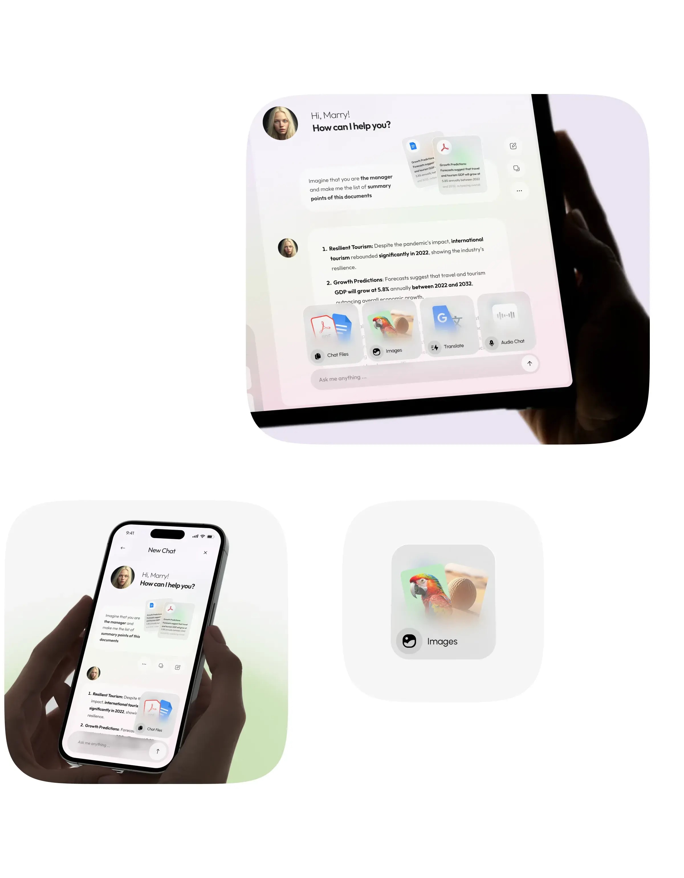 AI Chatbot Solution | UX & UI Design