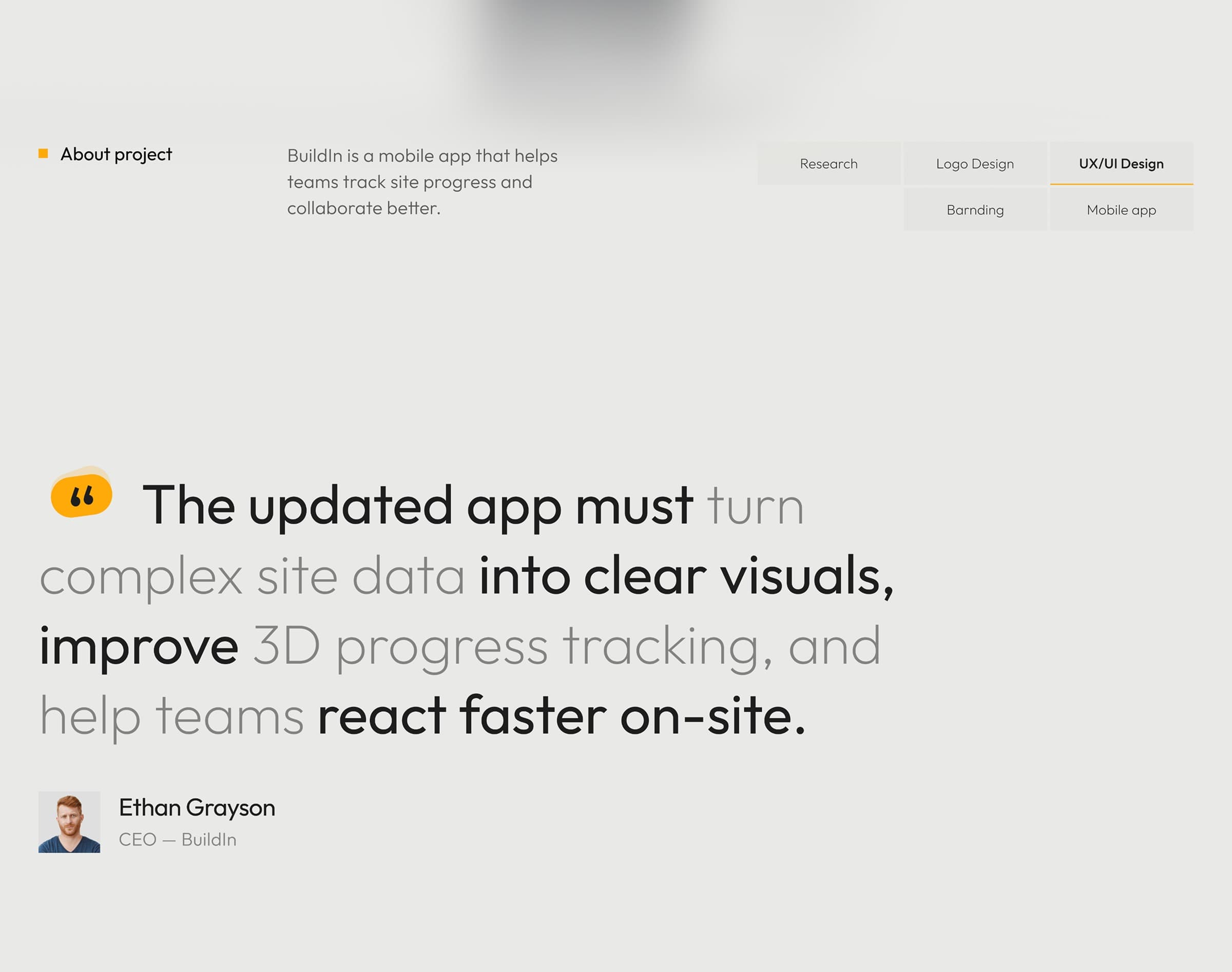 BuildIn - Saas & UX UI Design - media item