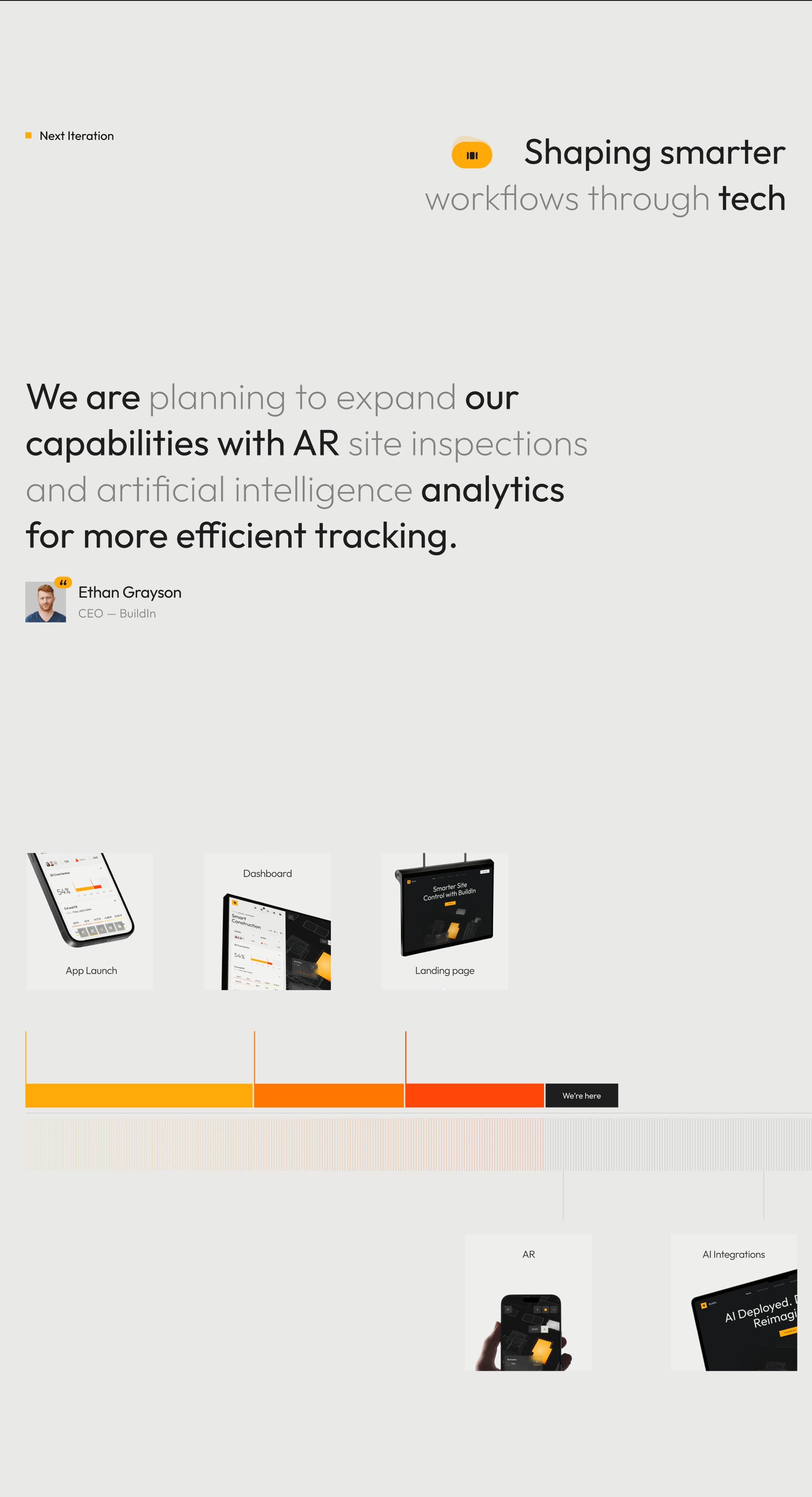 BuildIn - Saas & UX UI Design - media item