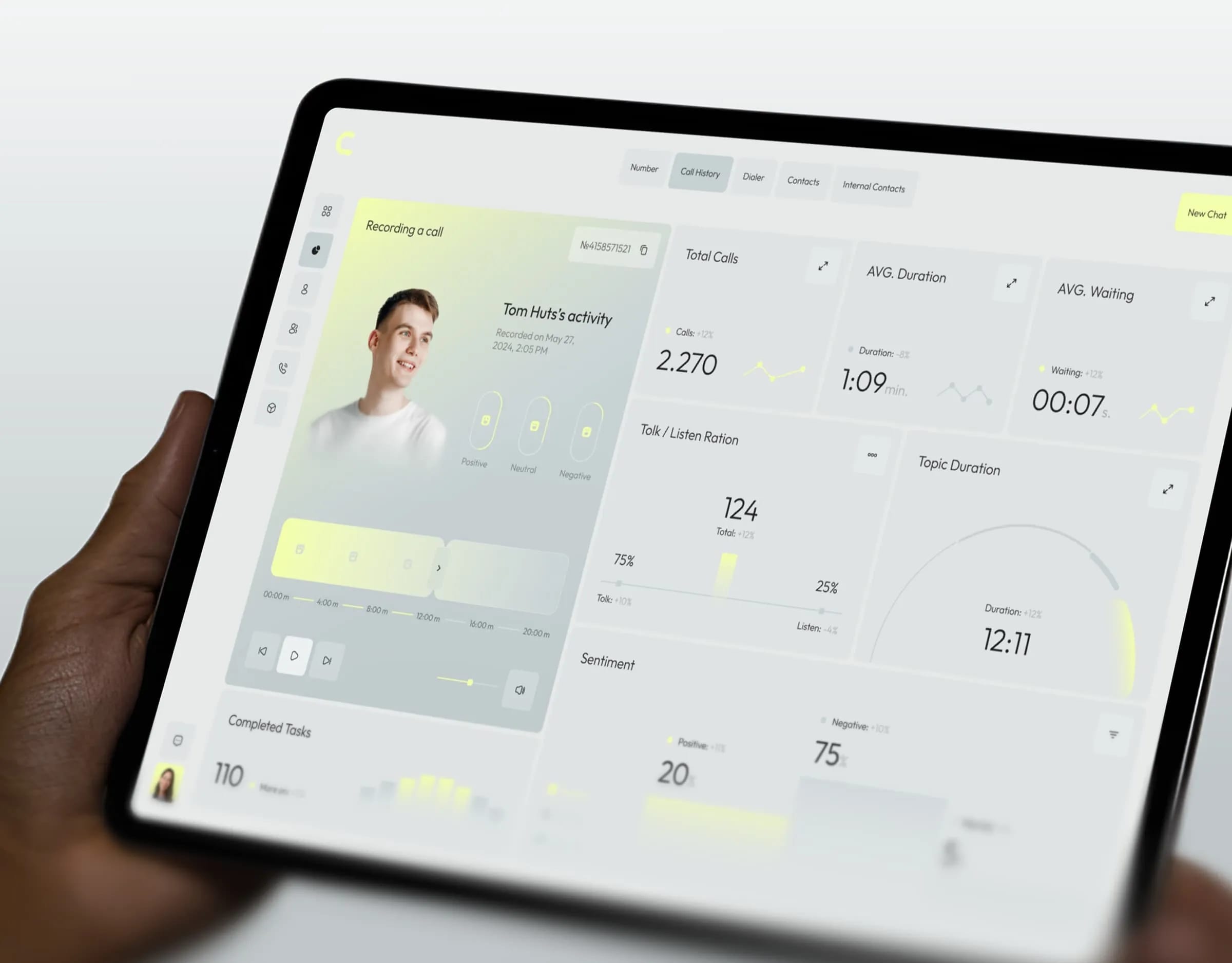 Convox - Call Center SaaS & UX UI Design
