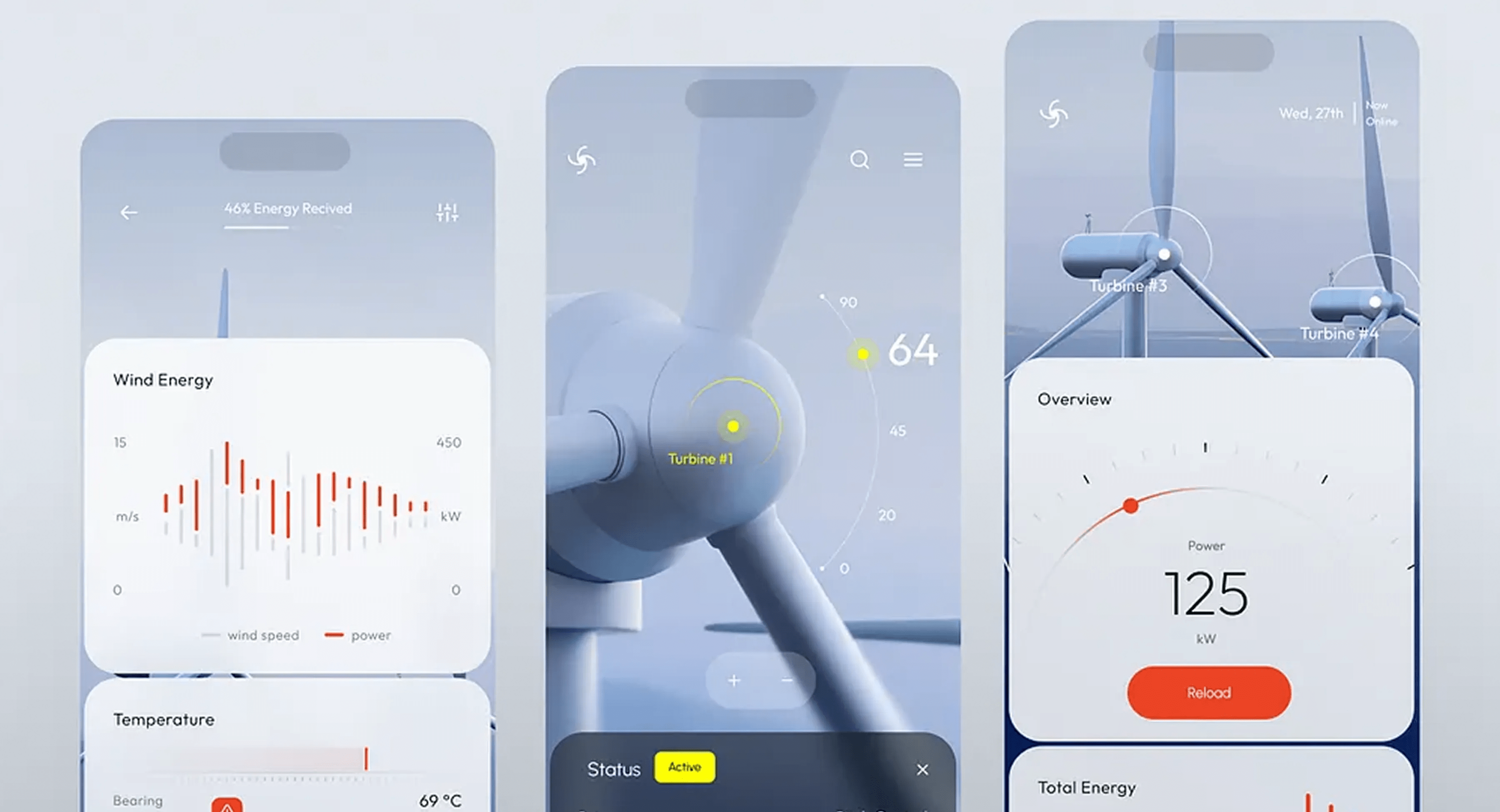 WindFarm - Renewable Energy Mobile App