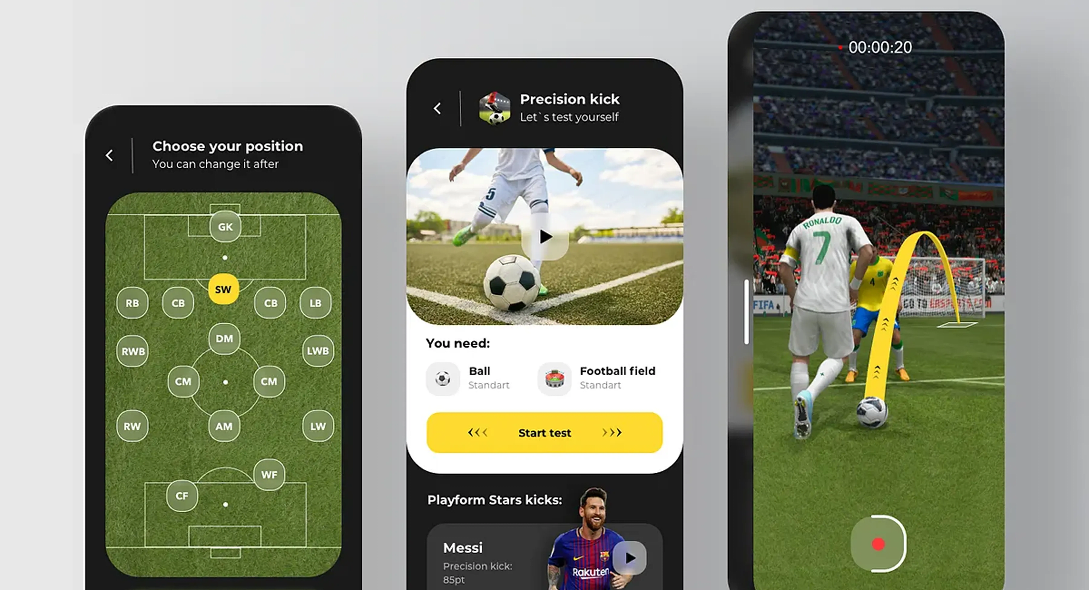 Learning Platform Mobile App - Football