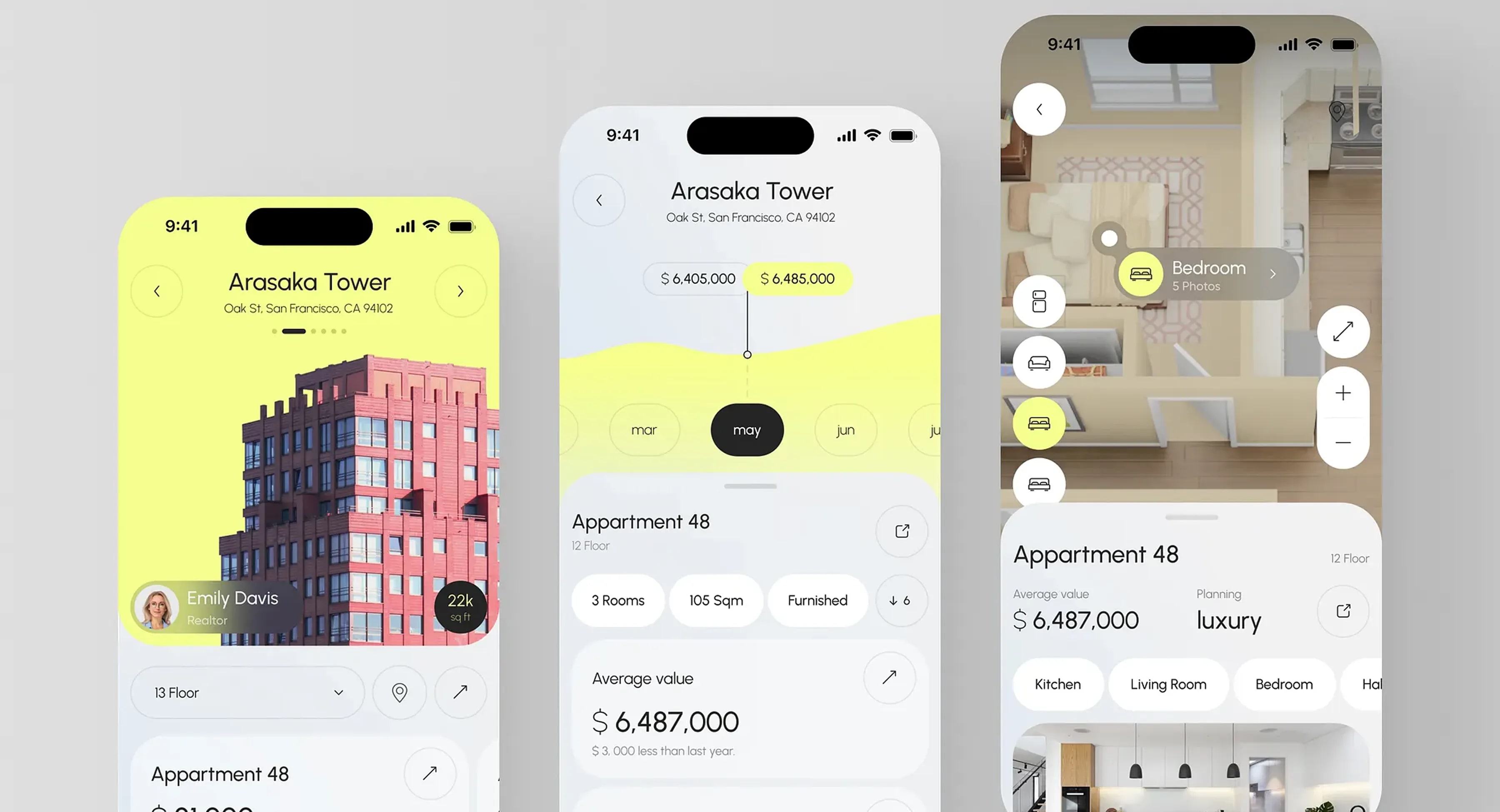 Arche - Real Estate App Dashboard