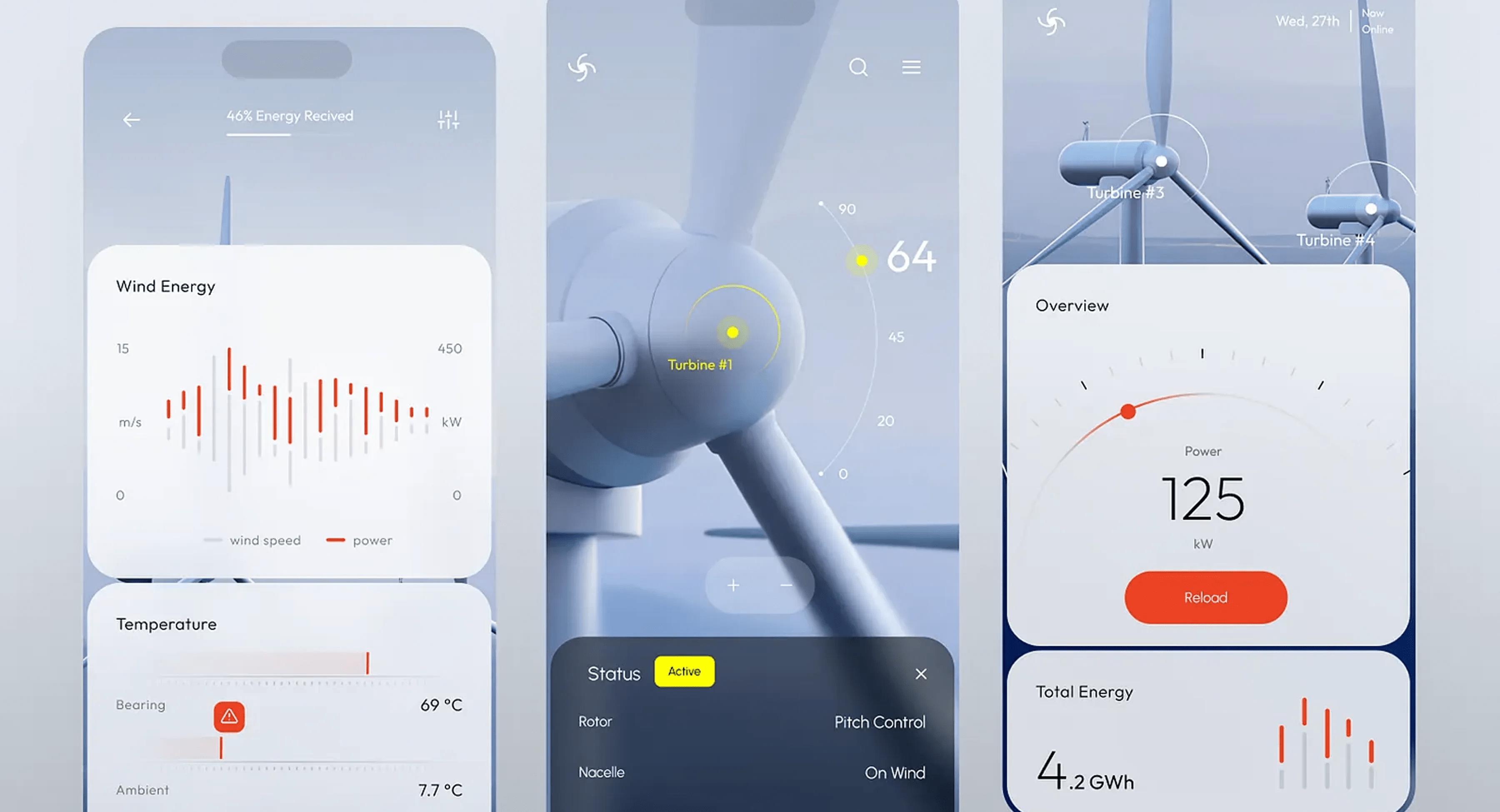 WindFarm - Renewable Energy Mobile App