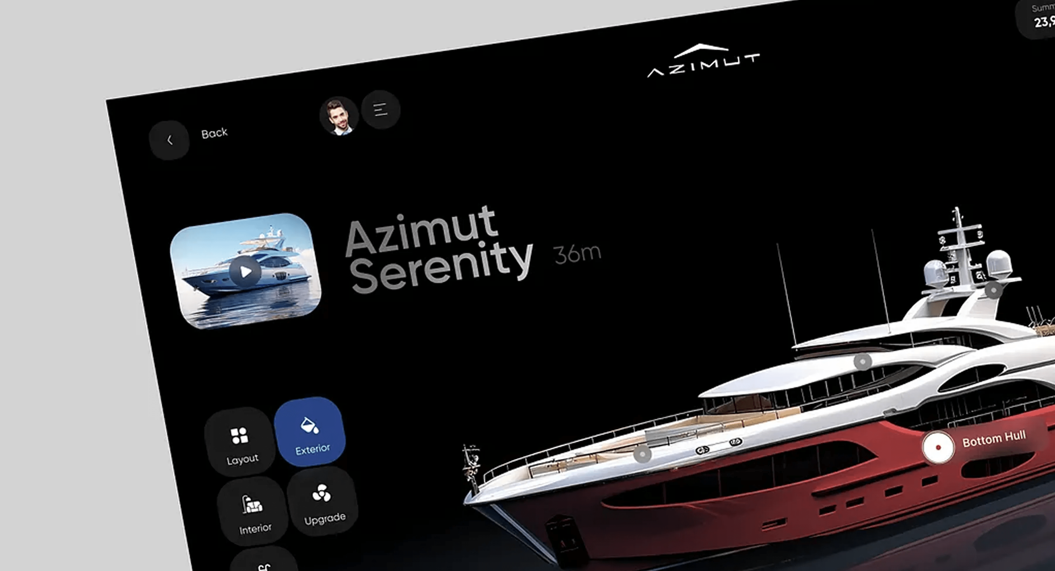 Azimutyachts - Seamless Yacht Customizer