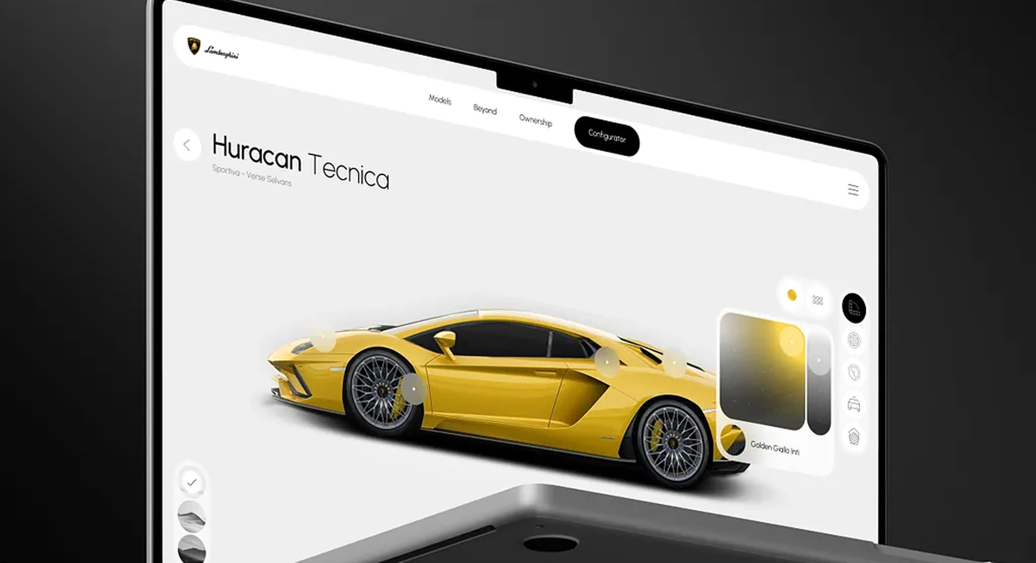 Lamborghini Configurator – Сar Customiser