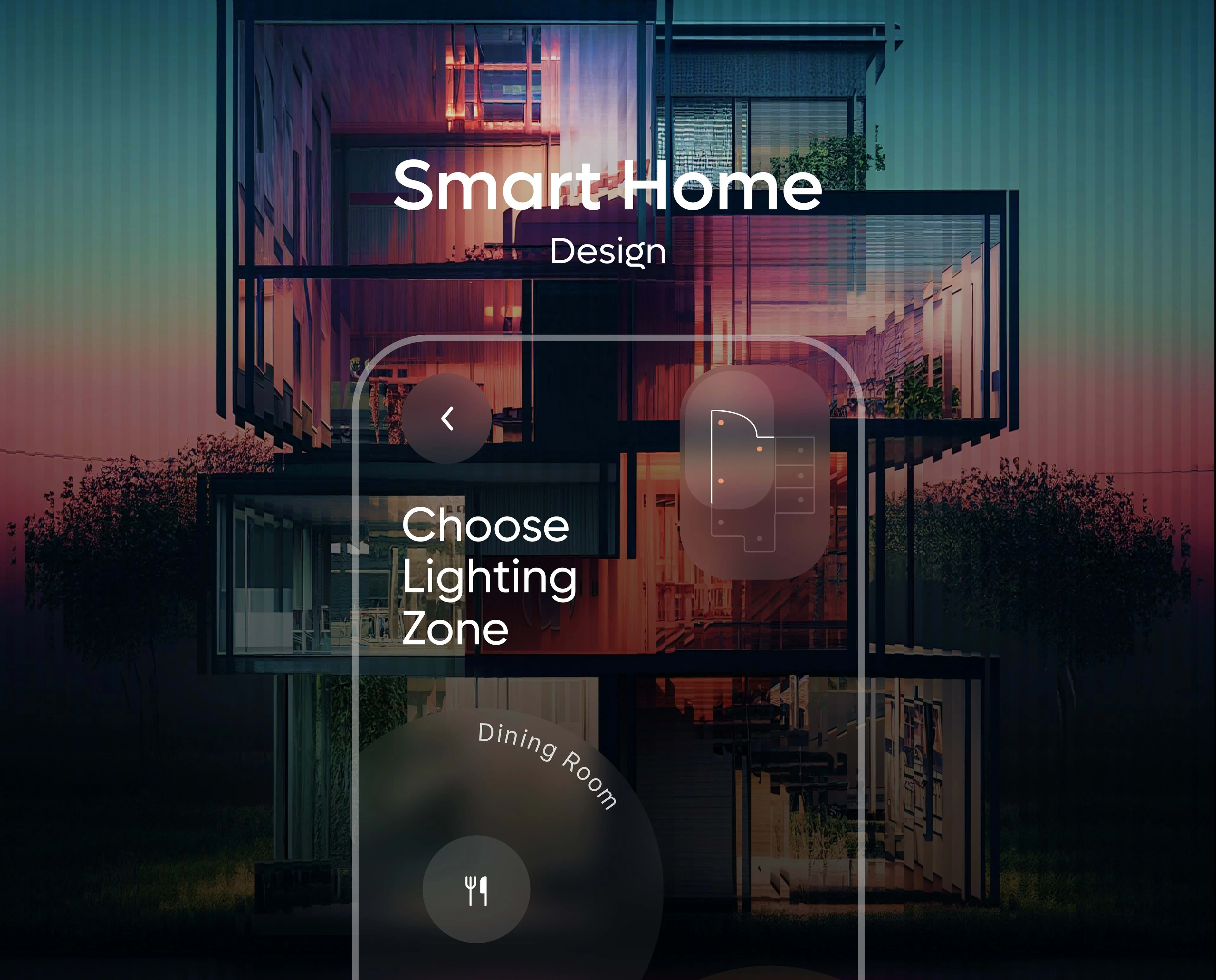 SmartHome+ - Home Automation App & UX UI Design