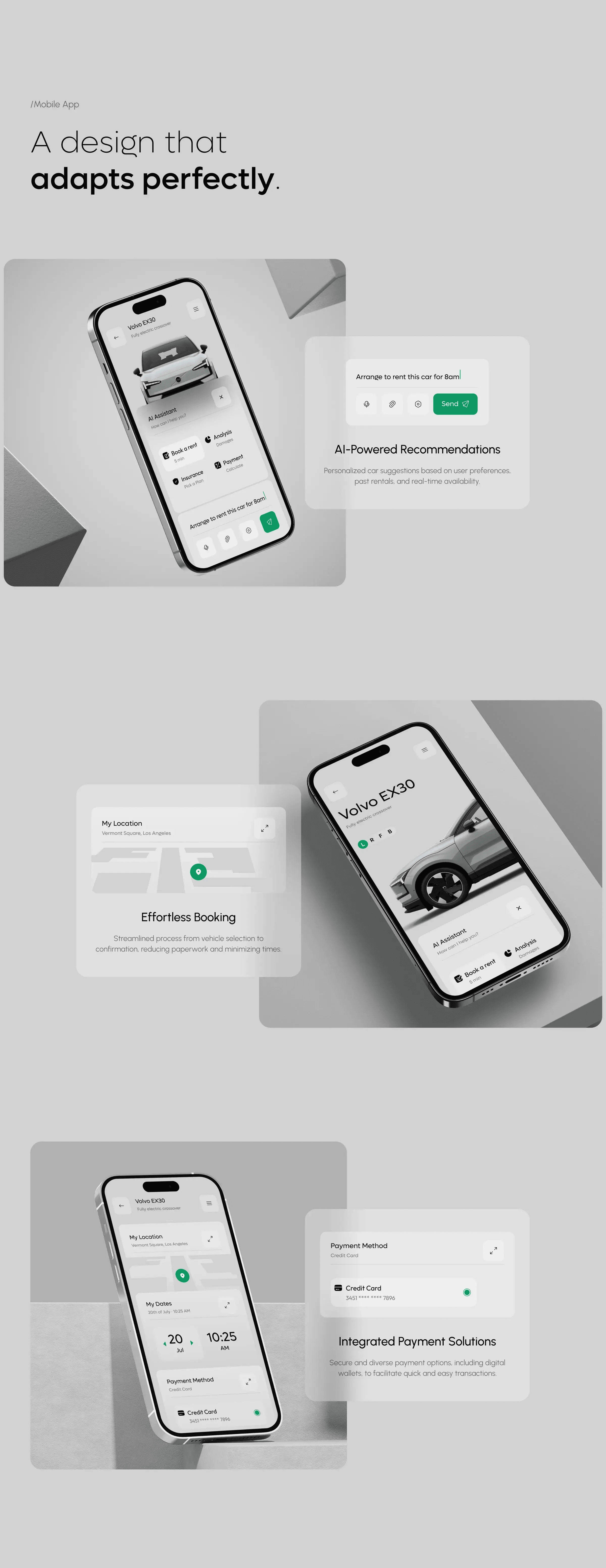 Car Rent Ai Assistant - SaaS UI UX Design - media item