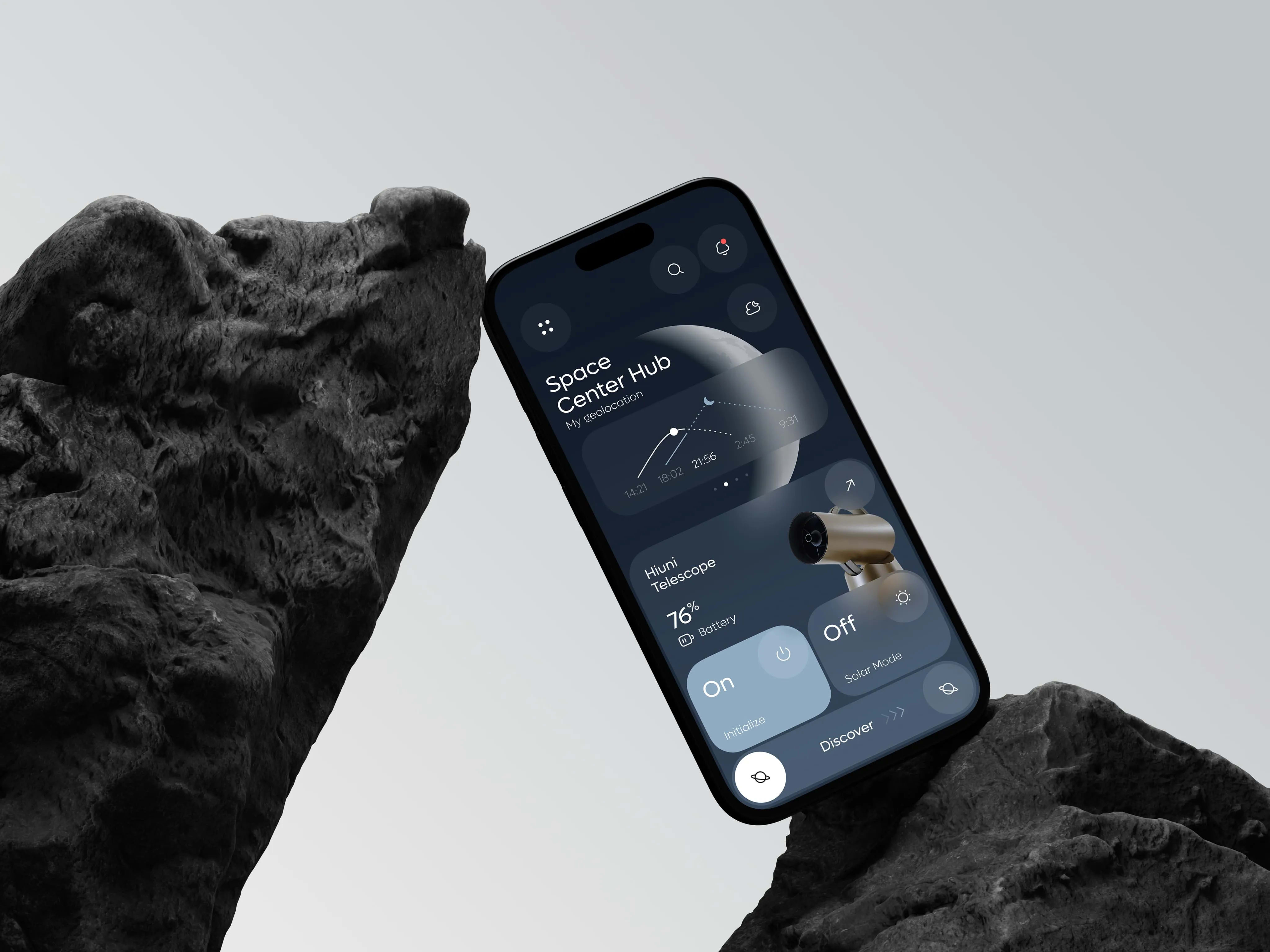 Hiuni Smart Telescope UI Design