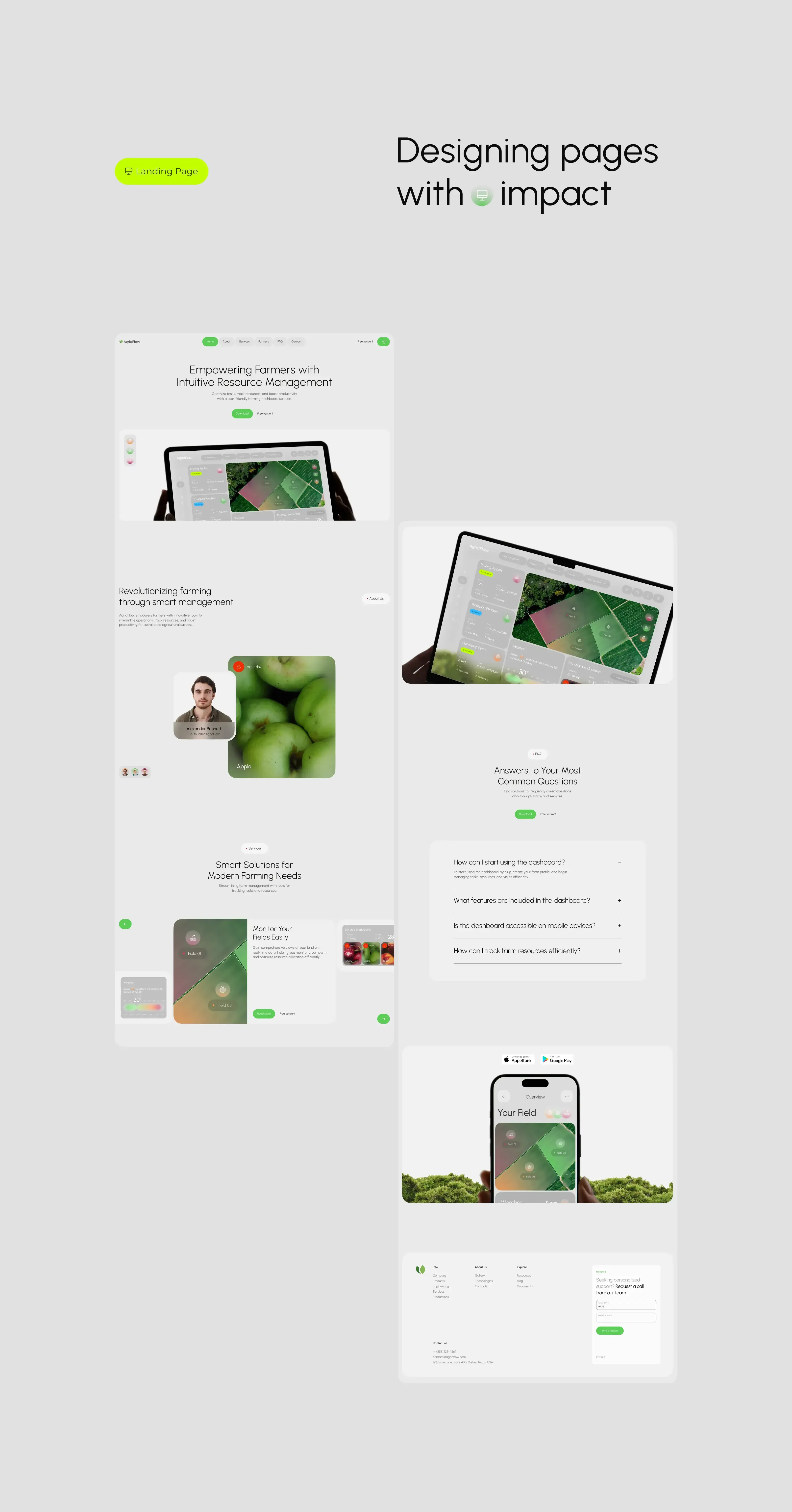 AgridFlow - Farming SaaS & UX UI Design - 13