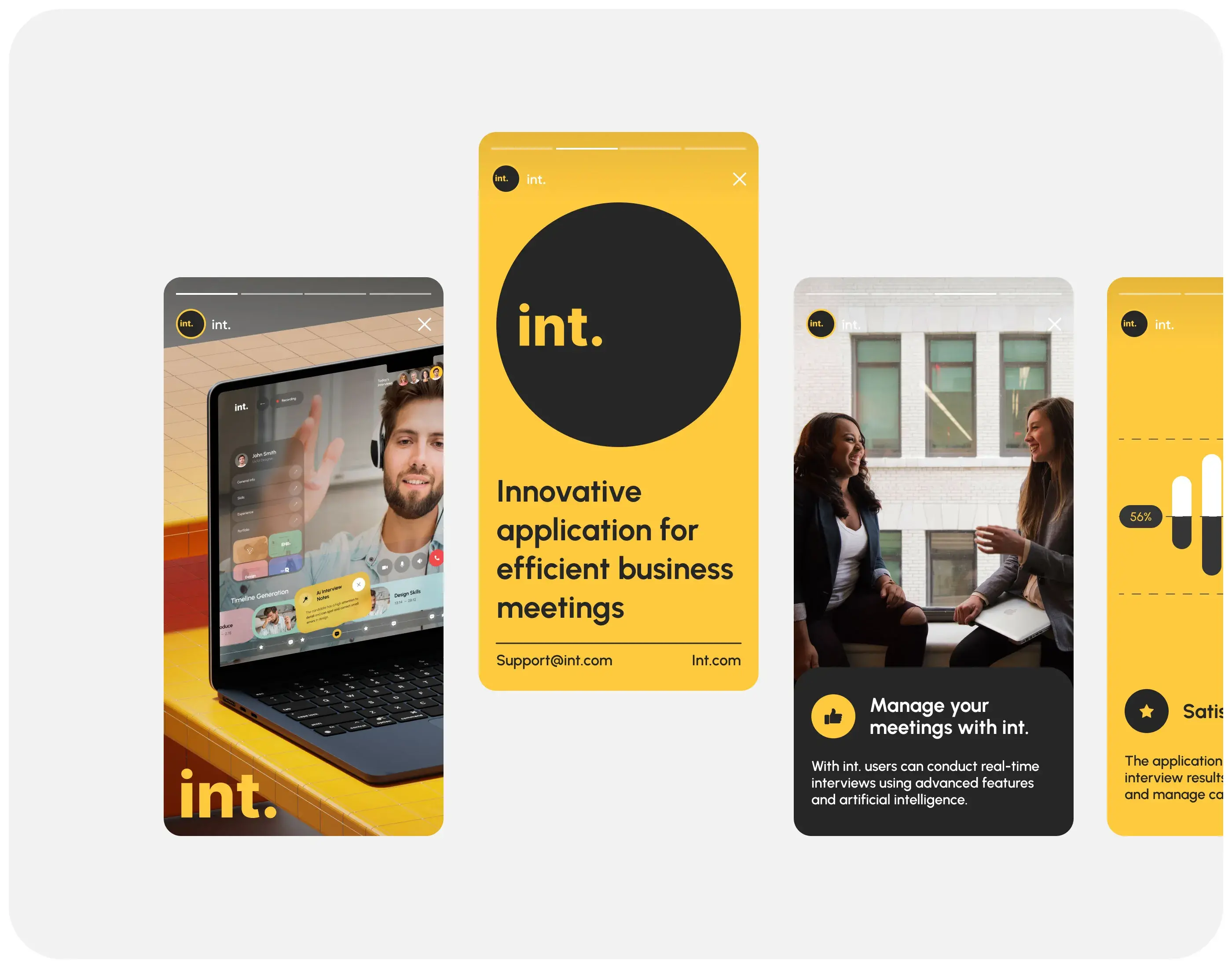 InterviewPro - AI Interview Assistant | UX & UI Design