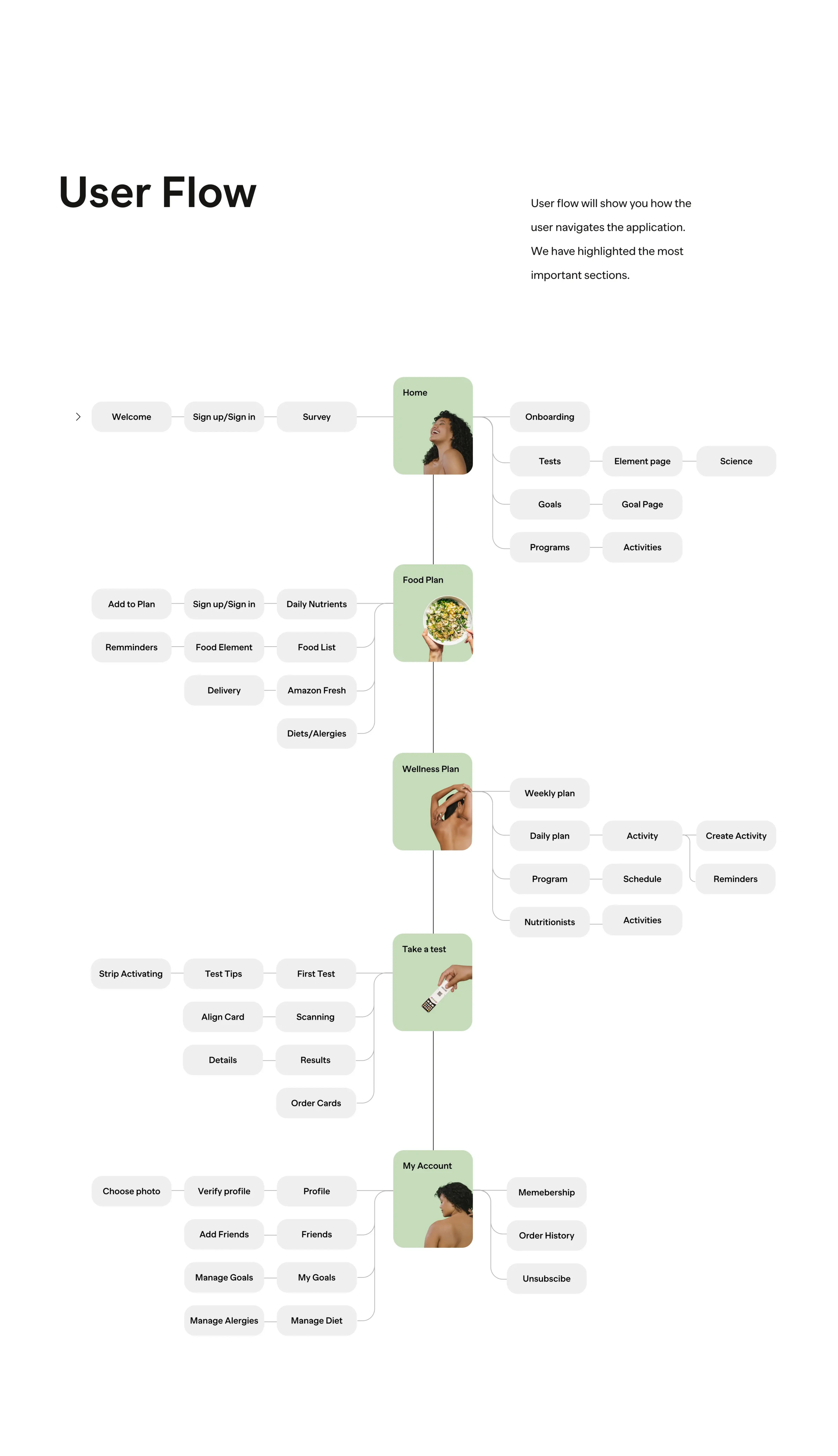 Vessel Wellness - Habits & Health Tracker | UX & UI Design