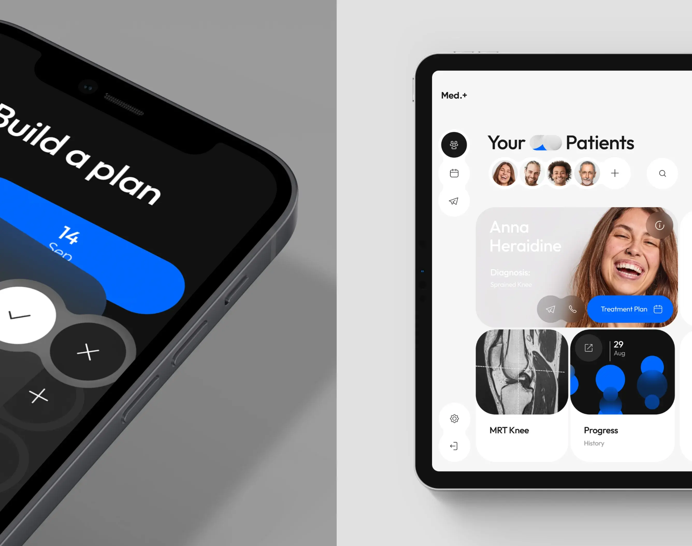 EHR - Health Platform UI UX Design