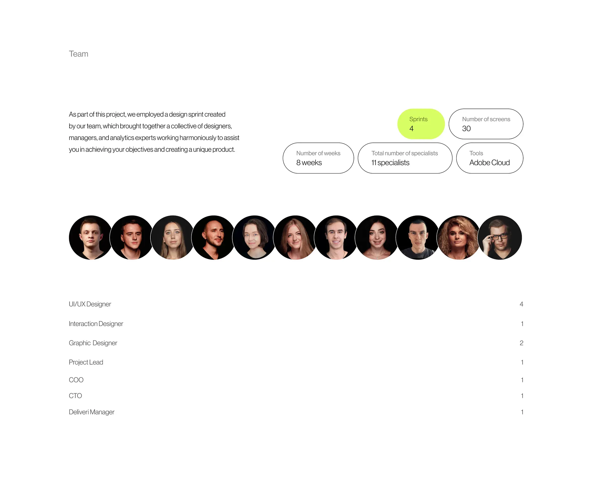 Screenshot of a team during a design sprint for Katana ERP branding and UX/UI design.