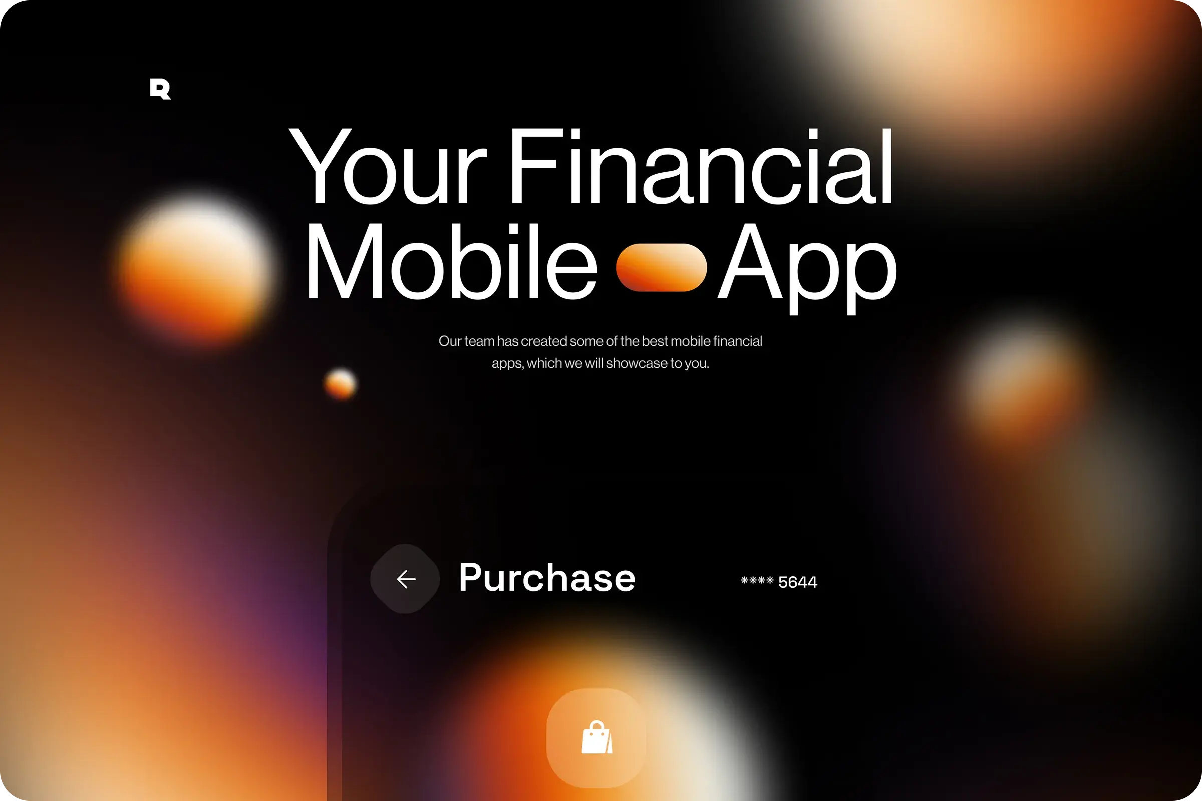 Illustration of a smartphone displaying the Finassist personal finance assistant app interface.