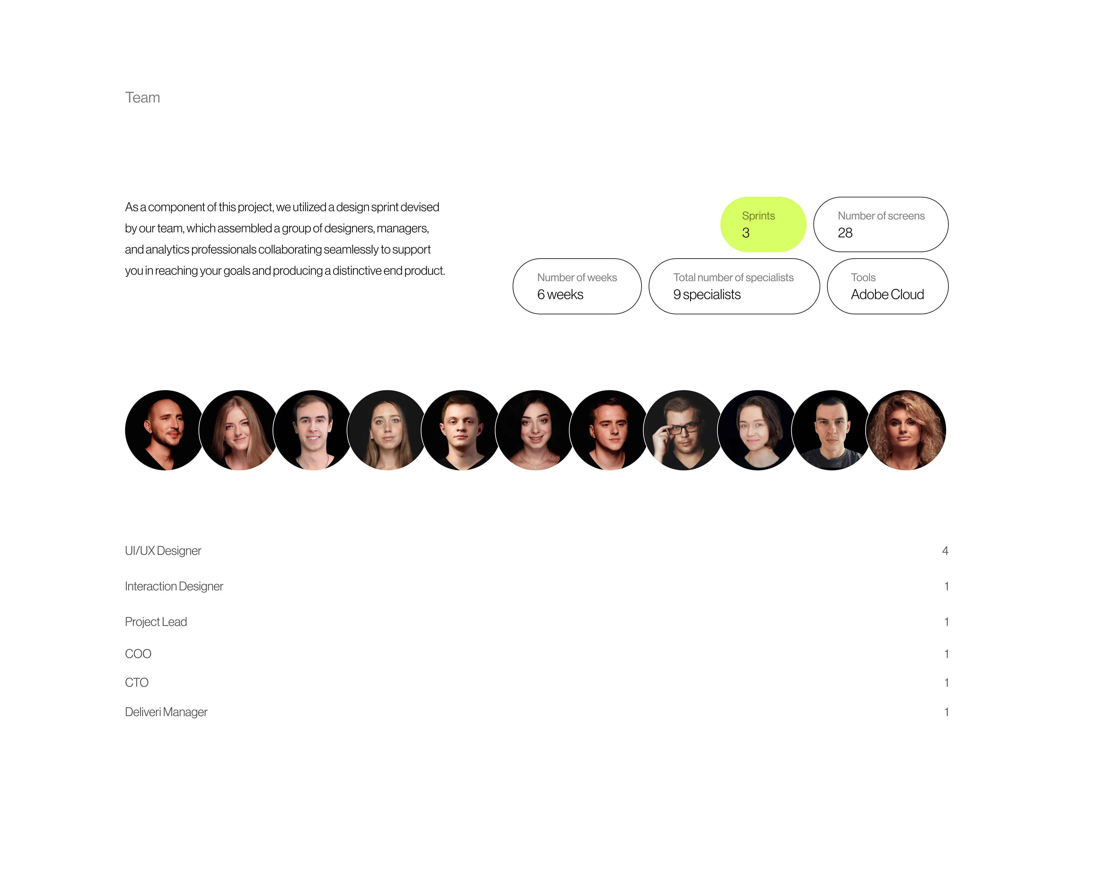 Screenshot of team working on UX design for the Finassist personal finance assistant startup.