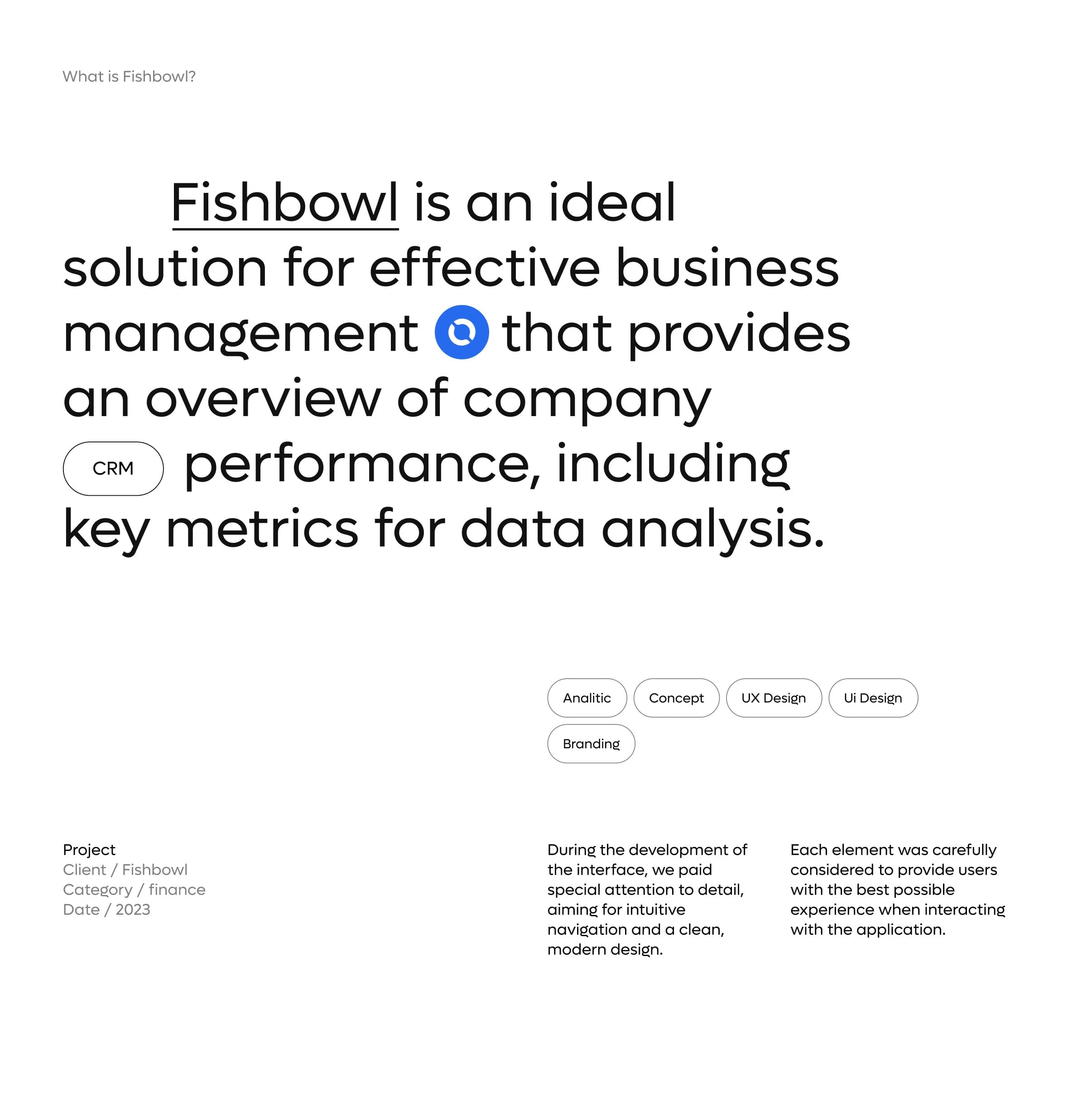 Bespoke CRM Development | UX & UI Design