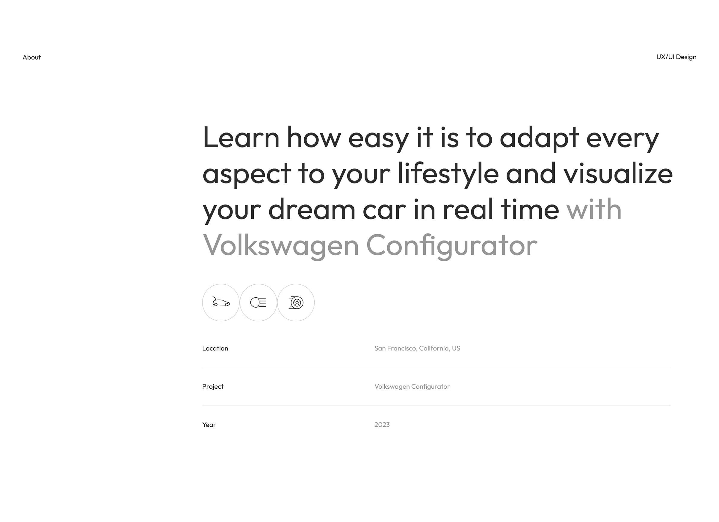 Automotive AI | UX & UI Design