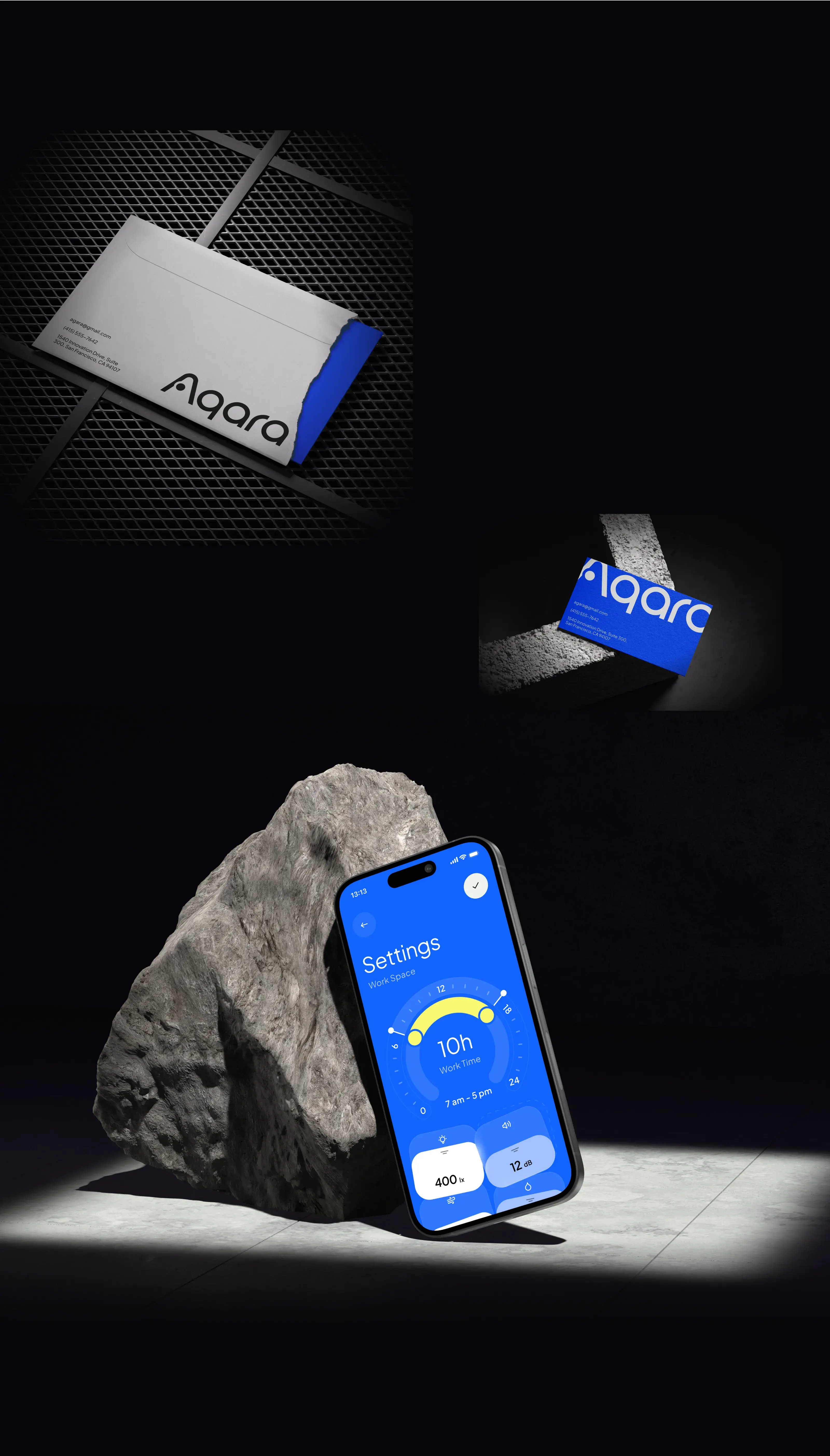 Screenshot of the Aqara smart home app on a mobile phone.