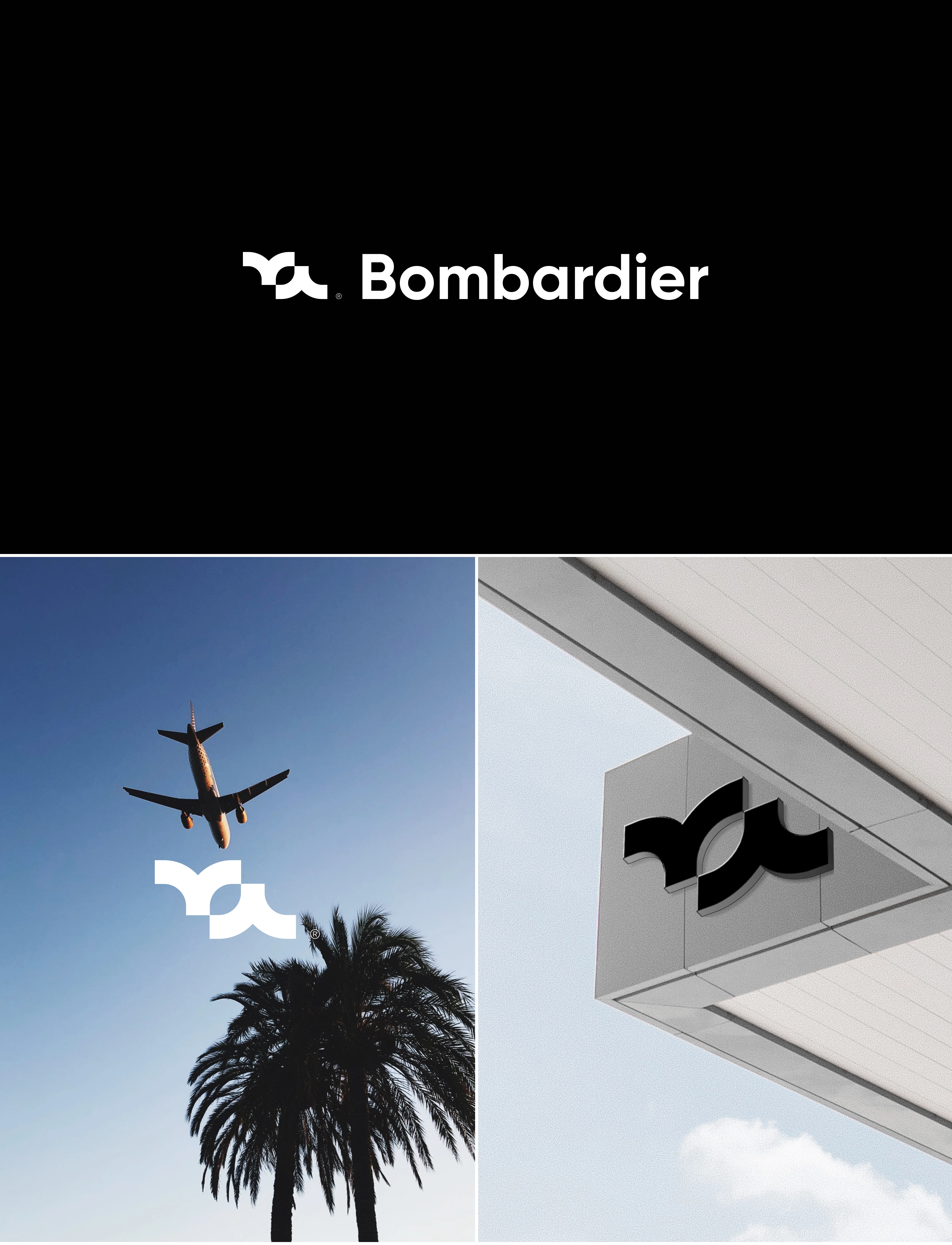 Bombardier airplane customizer showing jet design options.