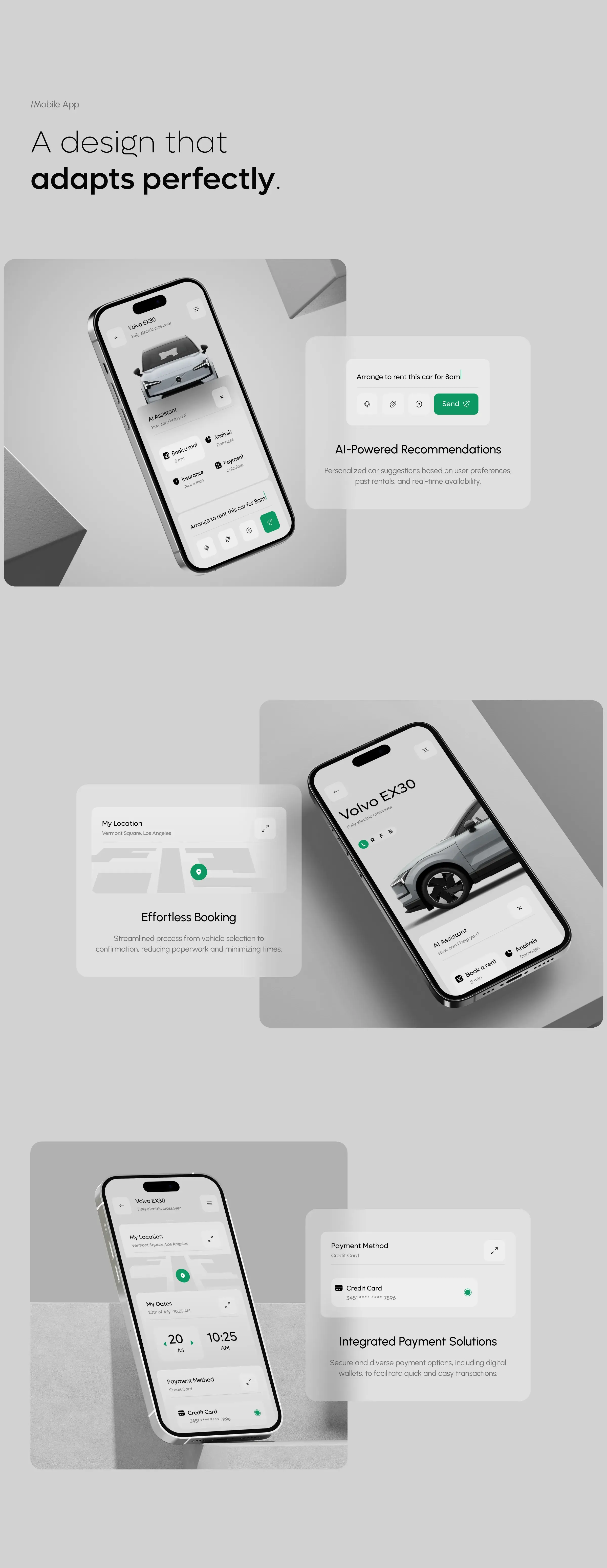 Car Rent Ai Assistant - SaaS UI UX Design - 10