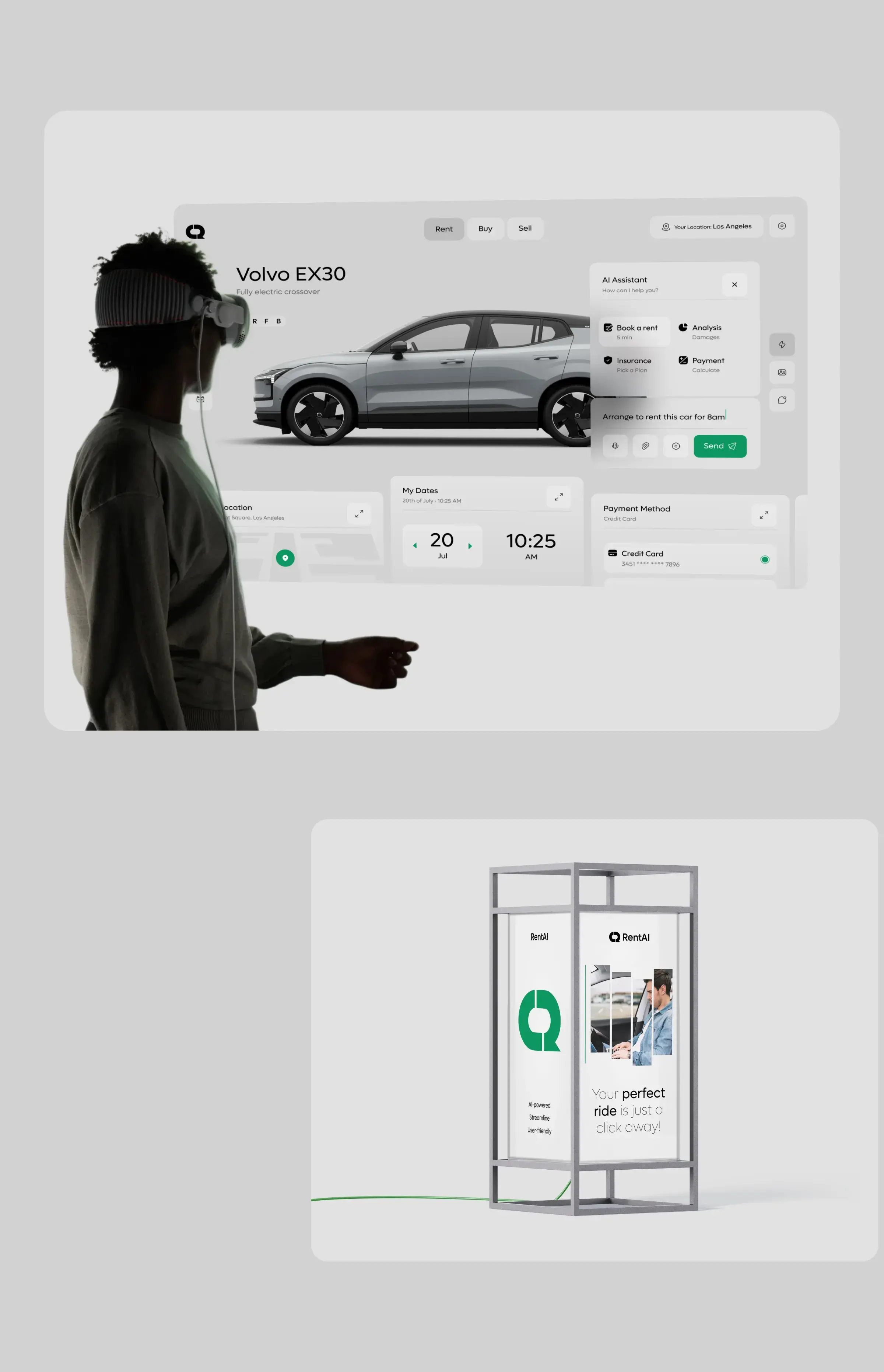 Car Rent Ai Assistant - SaaS UI UX Design - 4
