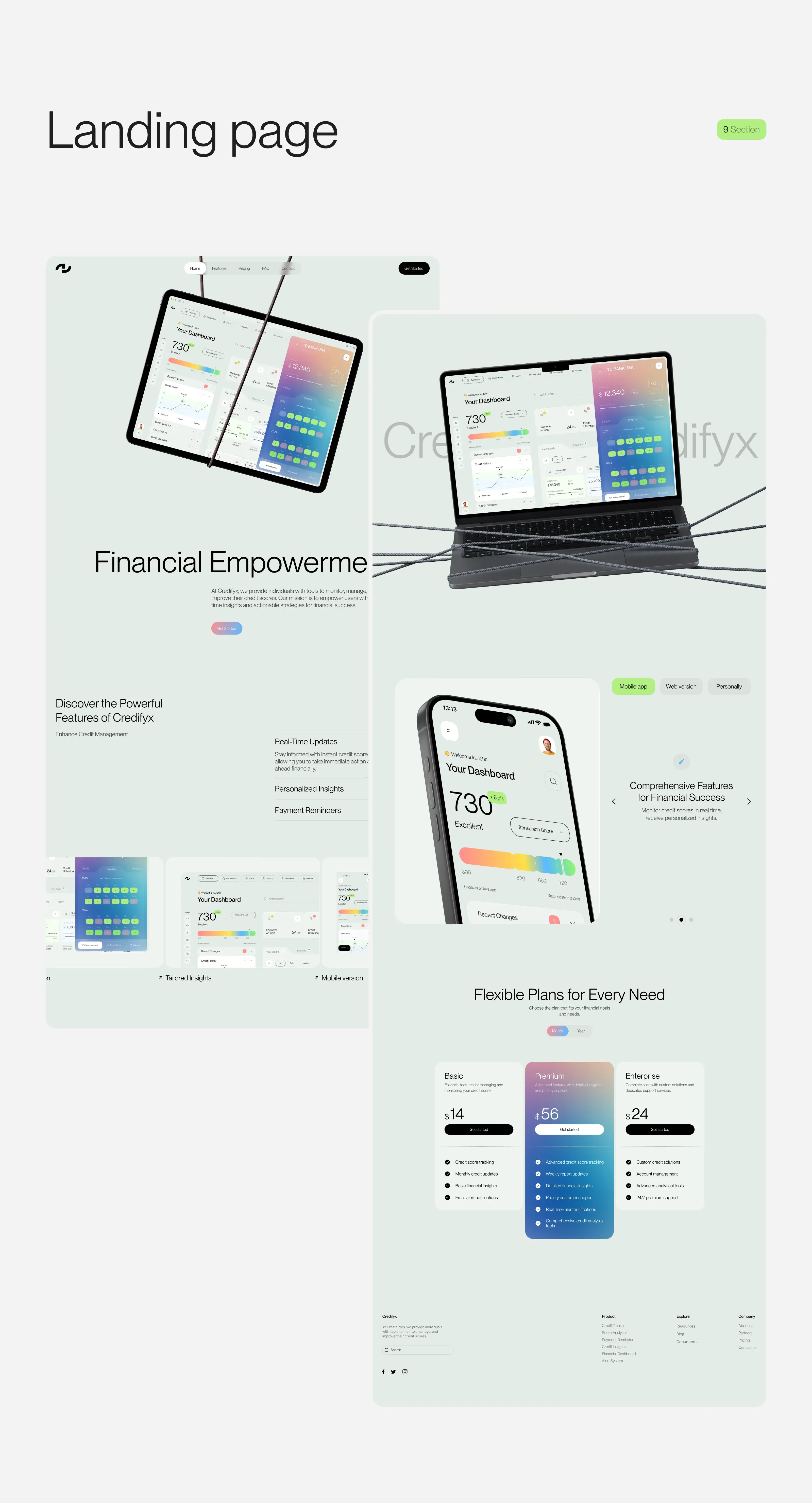 Credyfix - SaaS & UI UX Design - 21