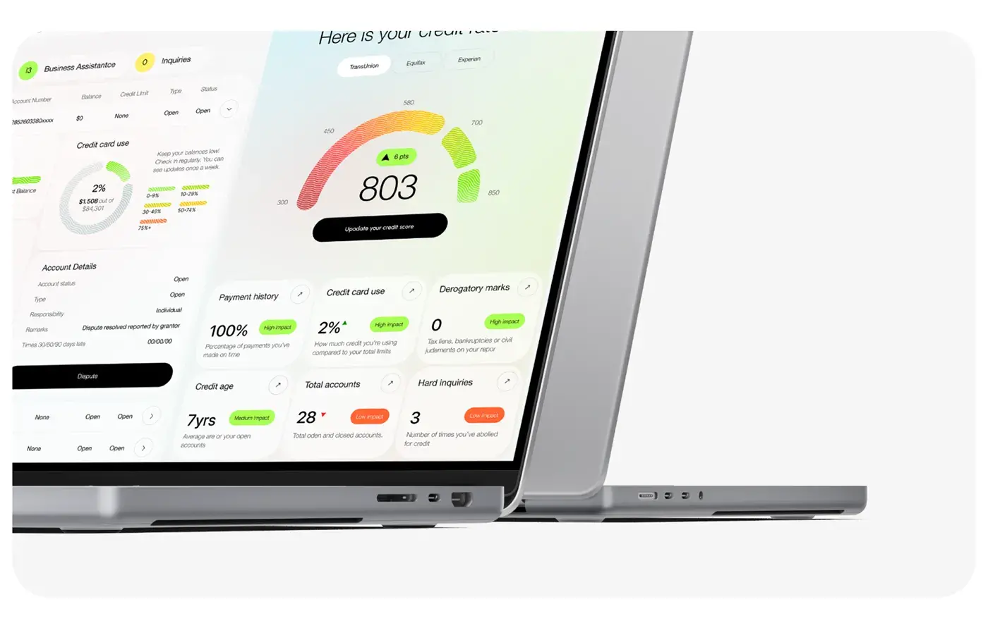 Finance System Design | UX & UI Development