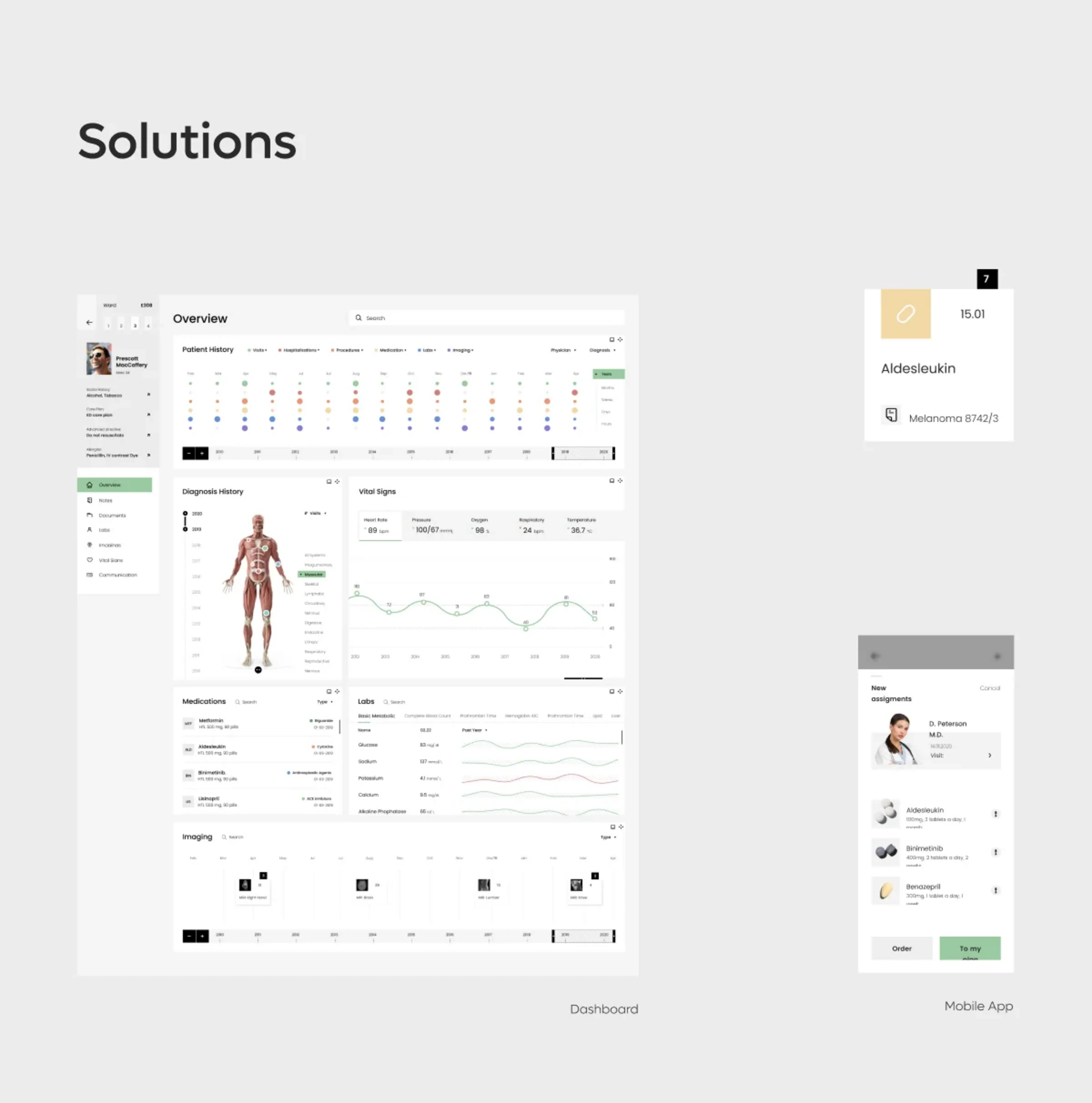 Electronic Health Records (EHR) - UX UI Design - 6