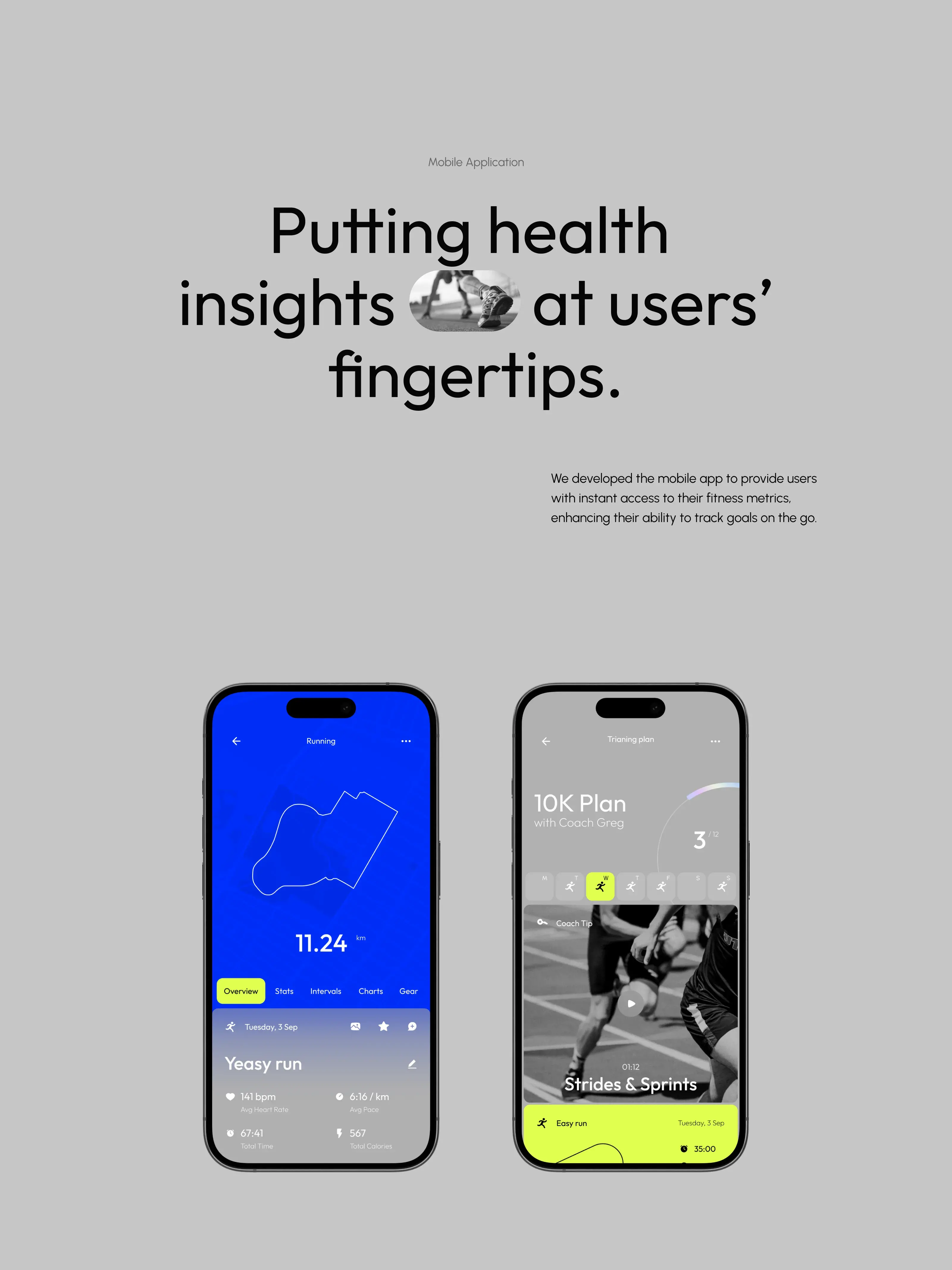 Screenshot of a healthcare and wellness app UI, likely from the Fit-Sync SaaS, displayed on an iPhone.