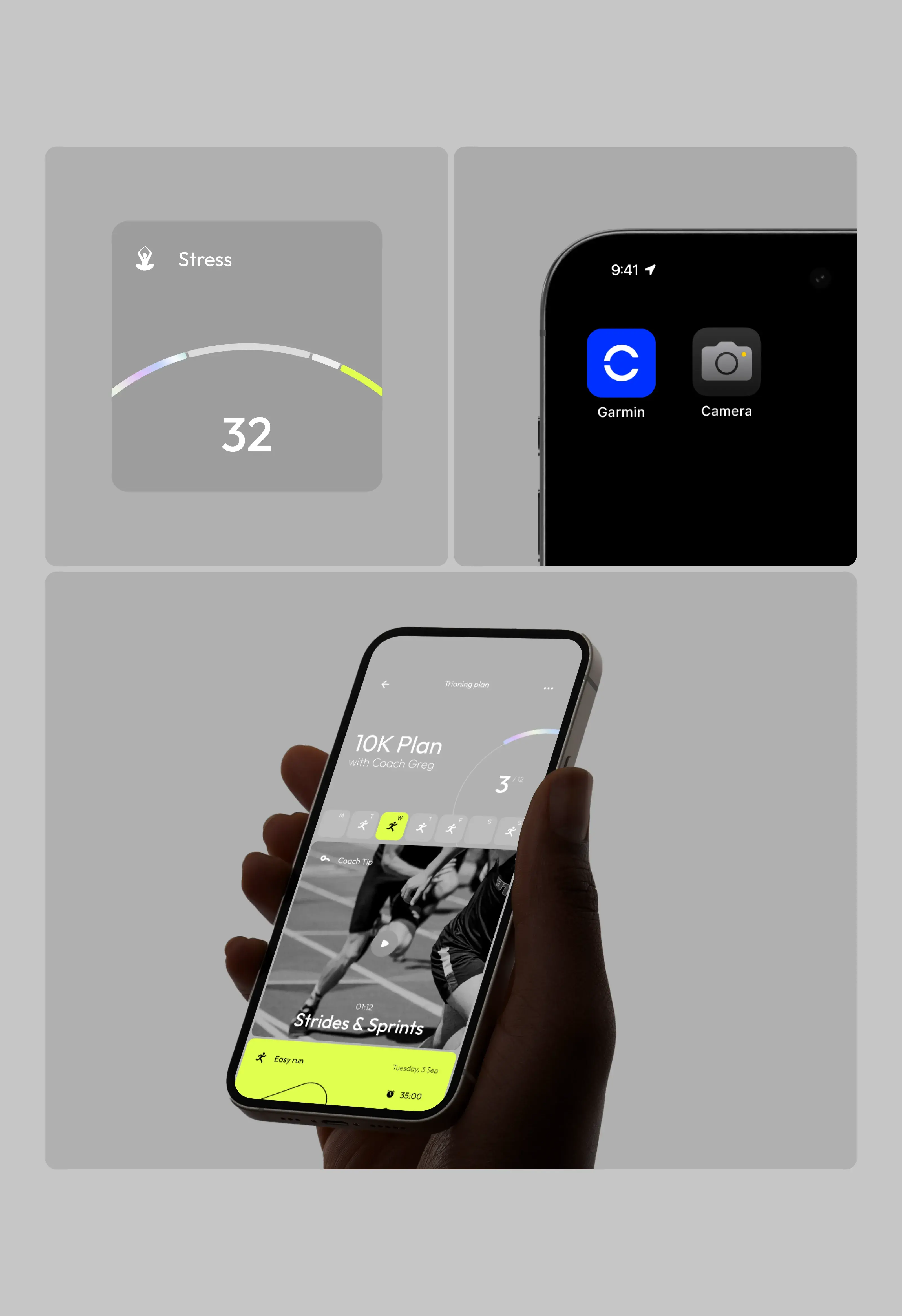 Screenshot of the Fit-Sync SaaS mobile app interface.
