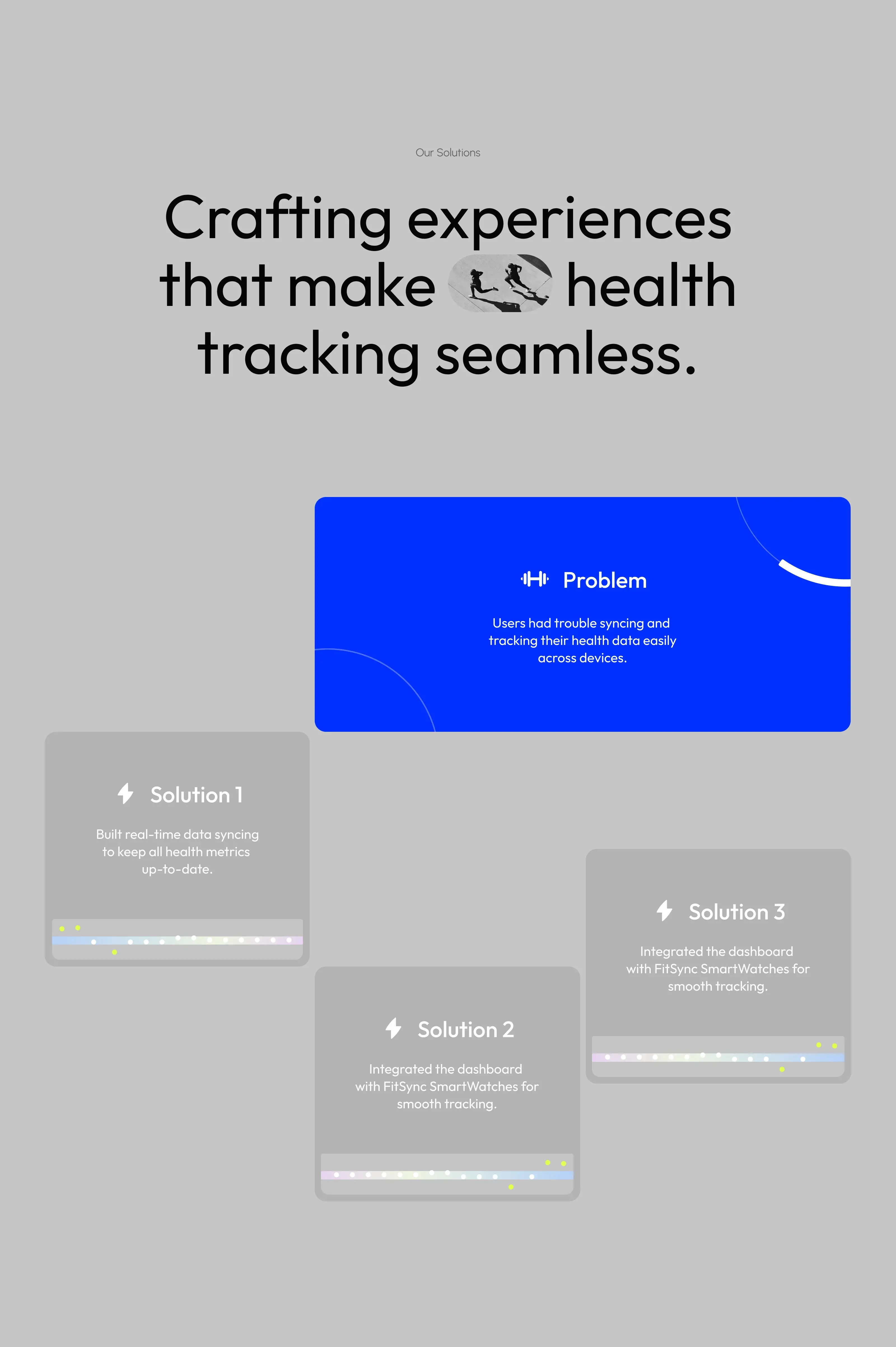 A smartwatch or wearable device, symbolizing data tracking for a wellness and healthcare desktop app.