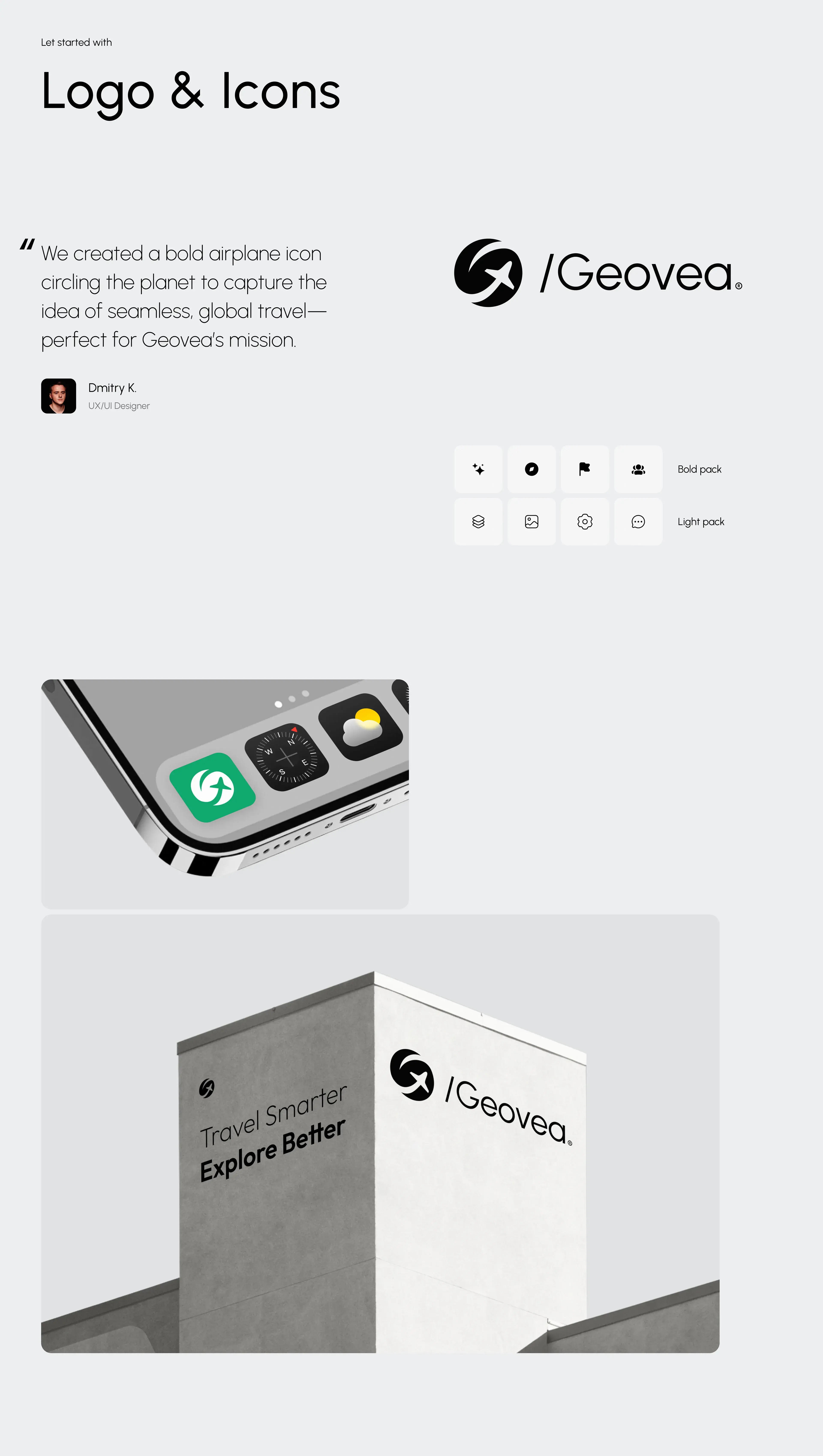 Screenshot of the Geovea AI Assistant's mobile app interface with wellness features.