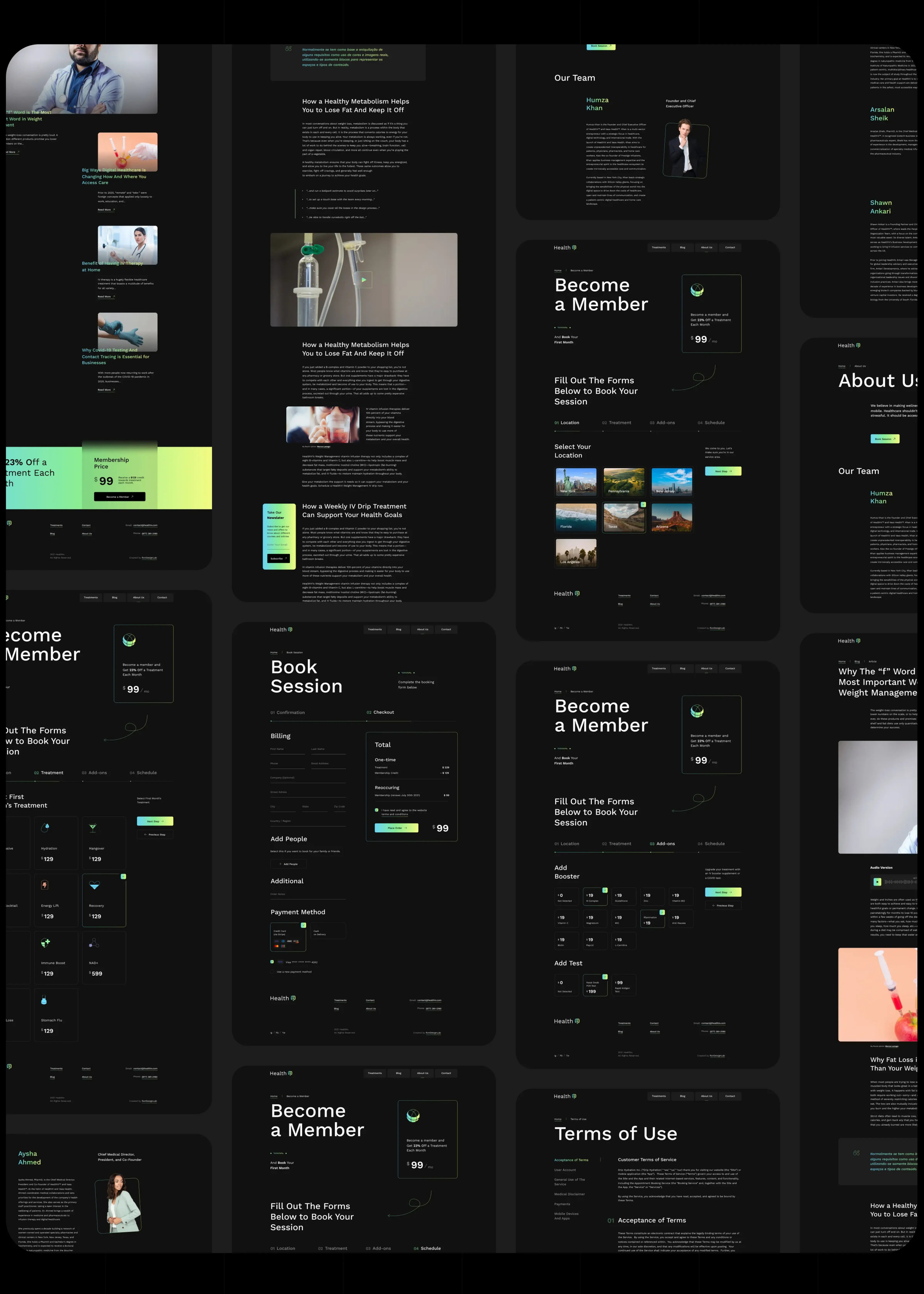 Digitization Of Healthcare | UX & UI Design