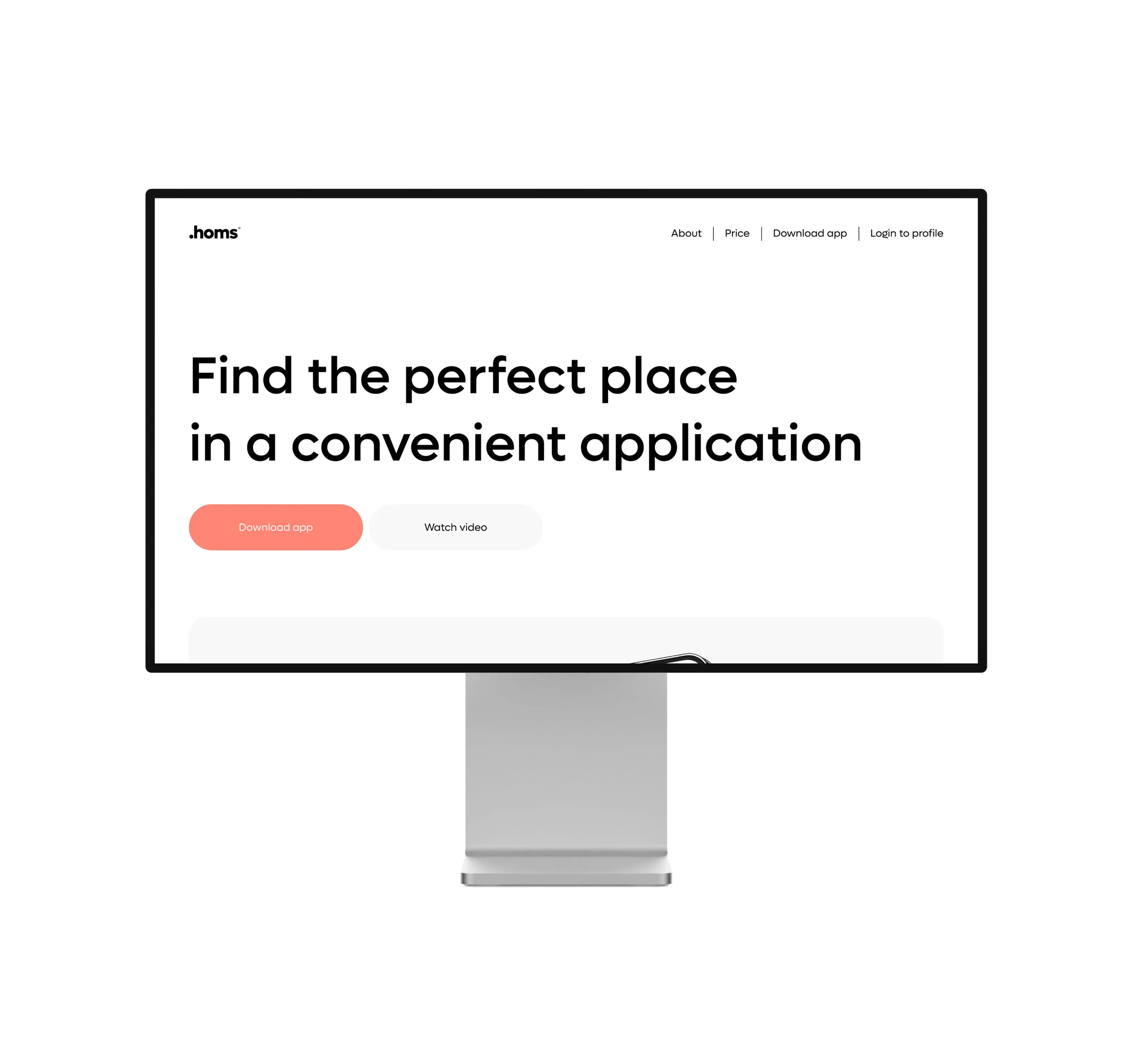 Homs Real Estate Property App - UX UI Design - 5