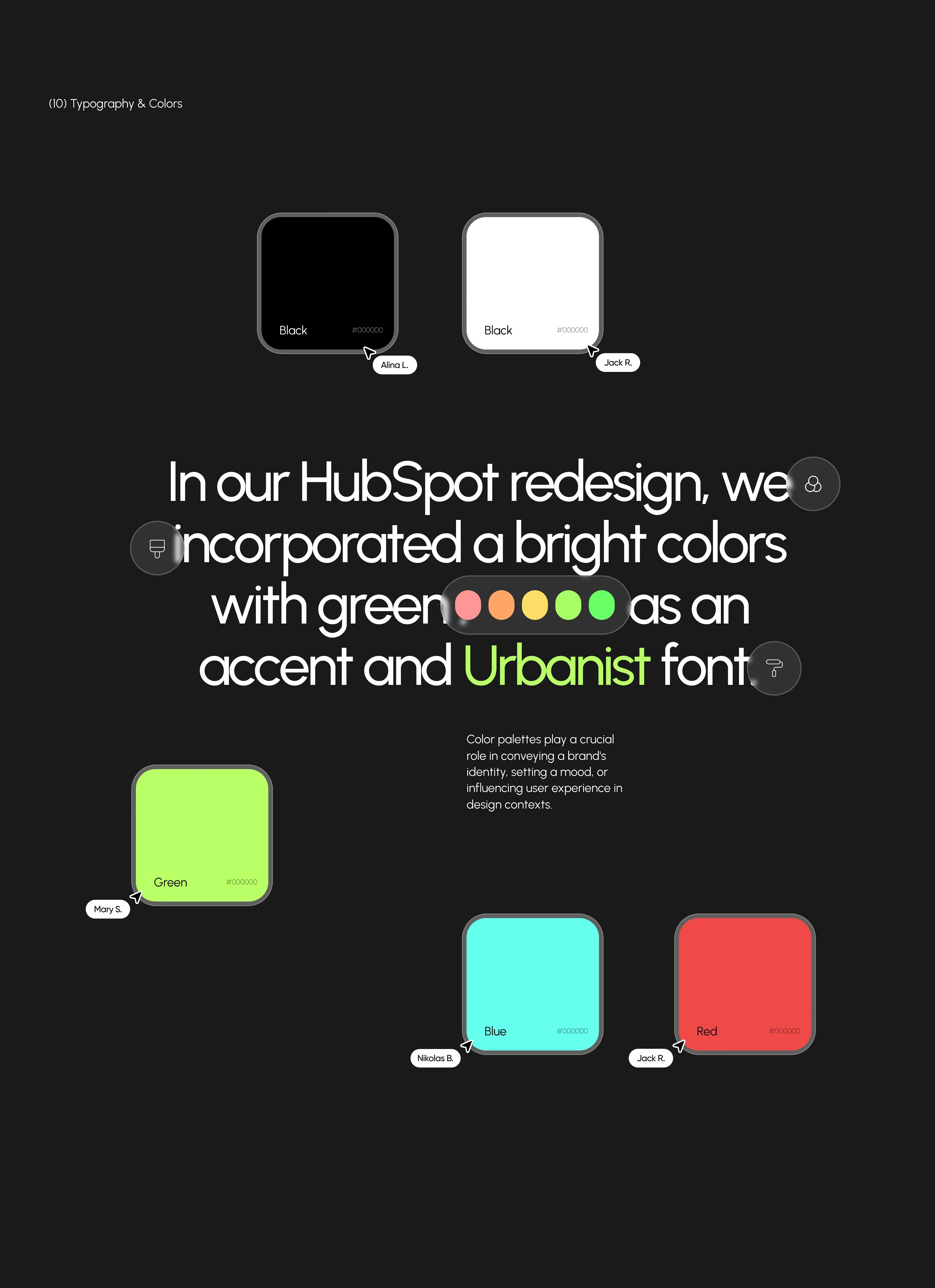 Screenshot of the HubSpot CRM web application interface, illustrating its UX/UI design.