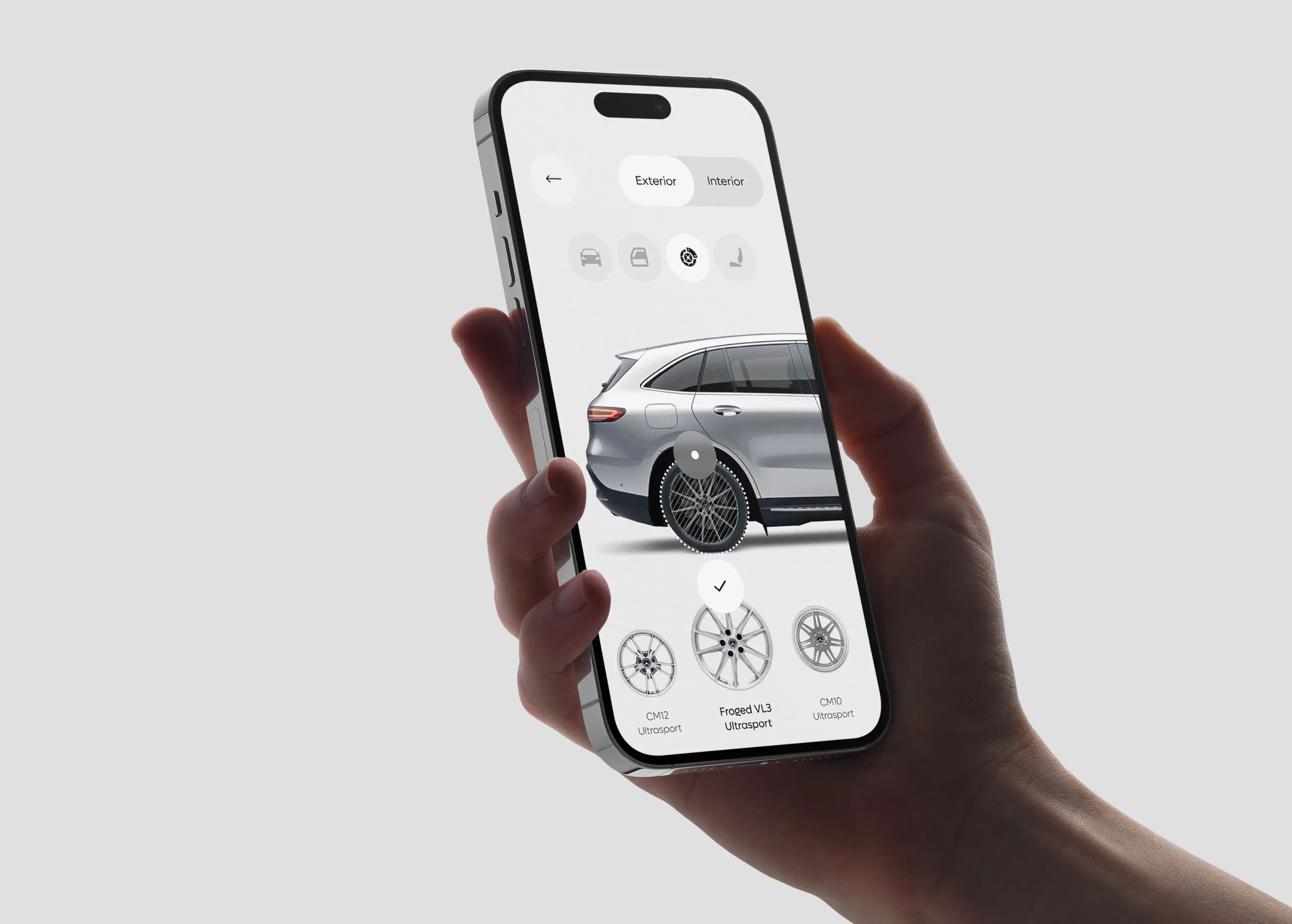 Mercedes-Benz GLC 300e Configurator — UX/UI Design - 4