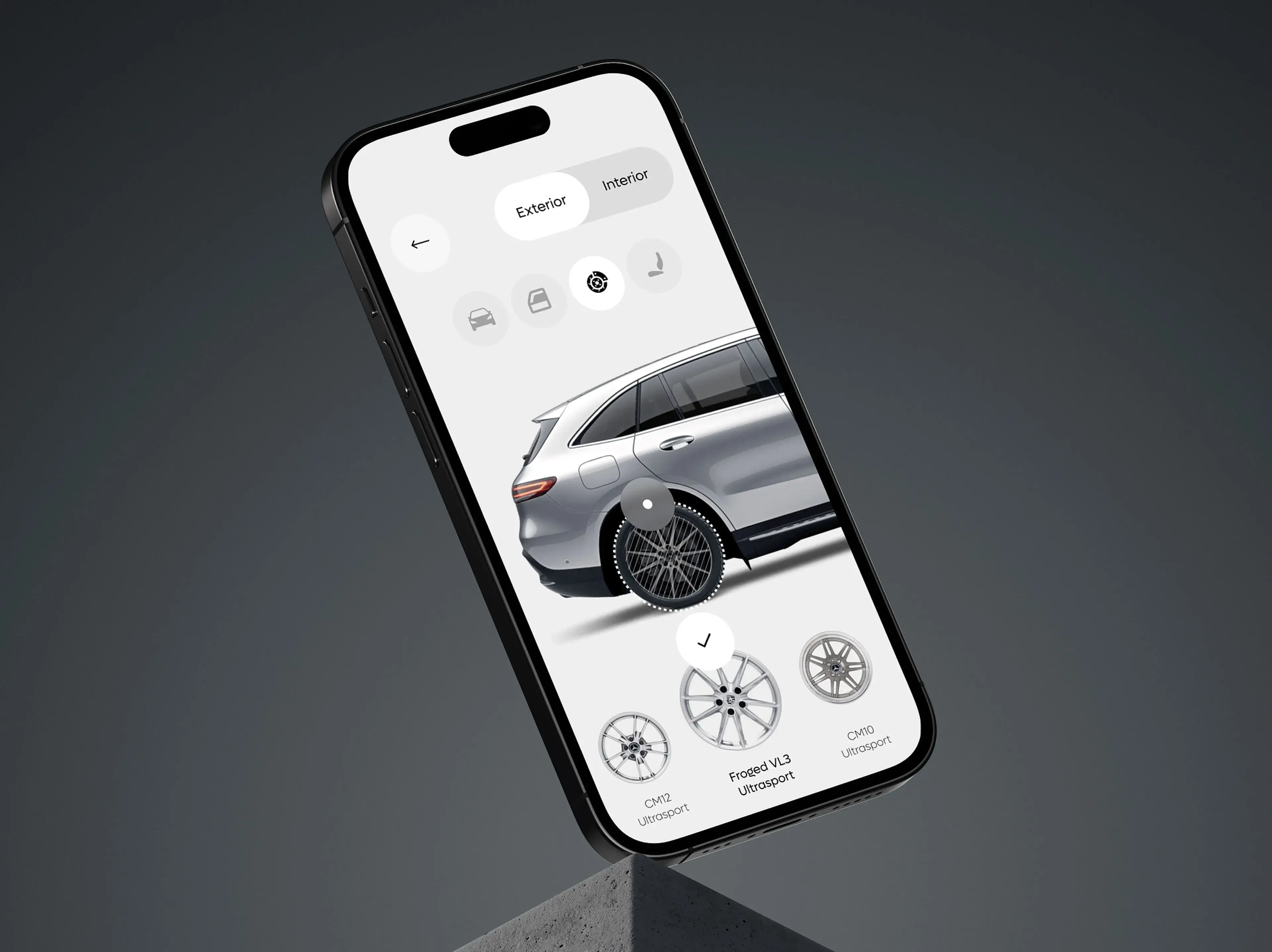 Mercedes-Benz GLC 300e Configurator — UX/UI Design - 8