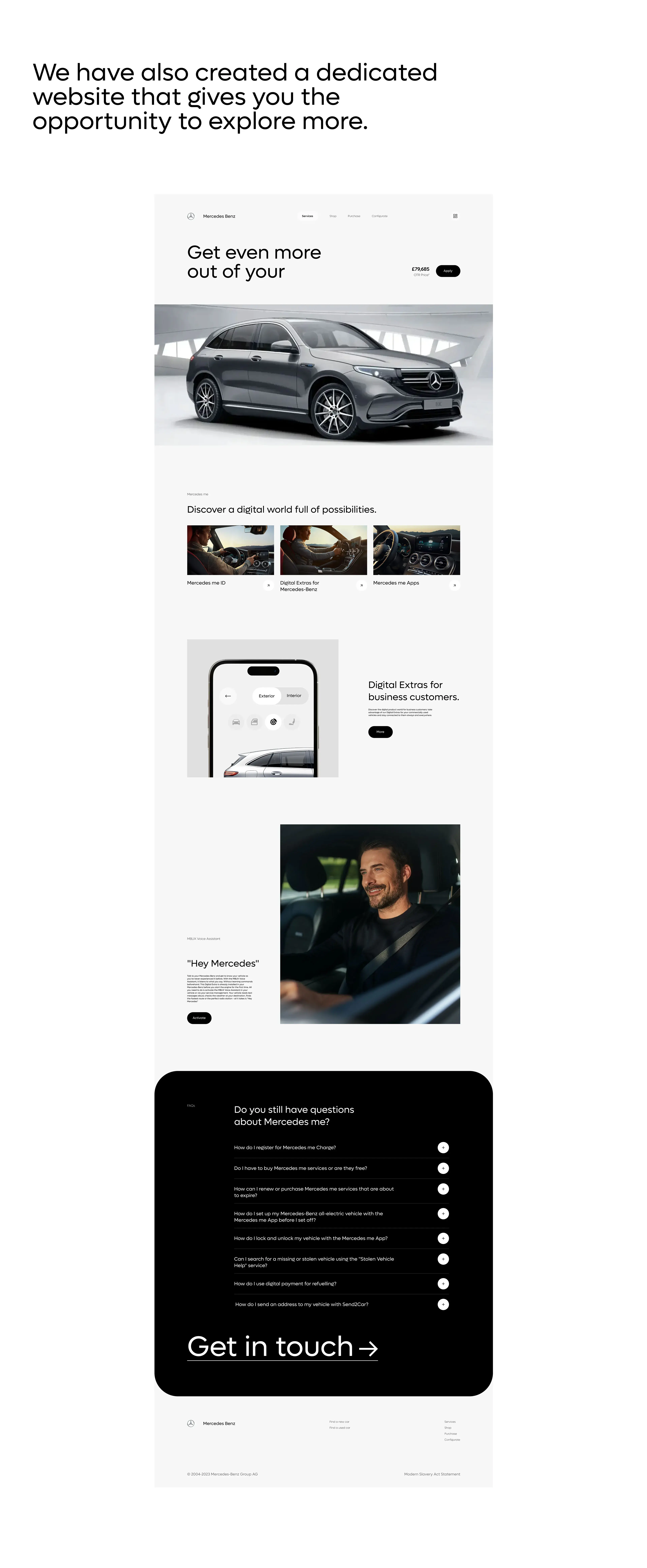 Mercedes-Benz GLC 300e Configurator — UX/UI Design - 13