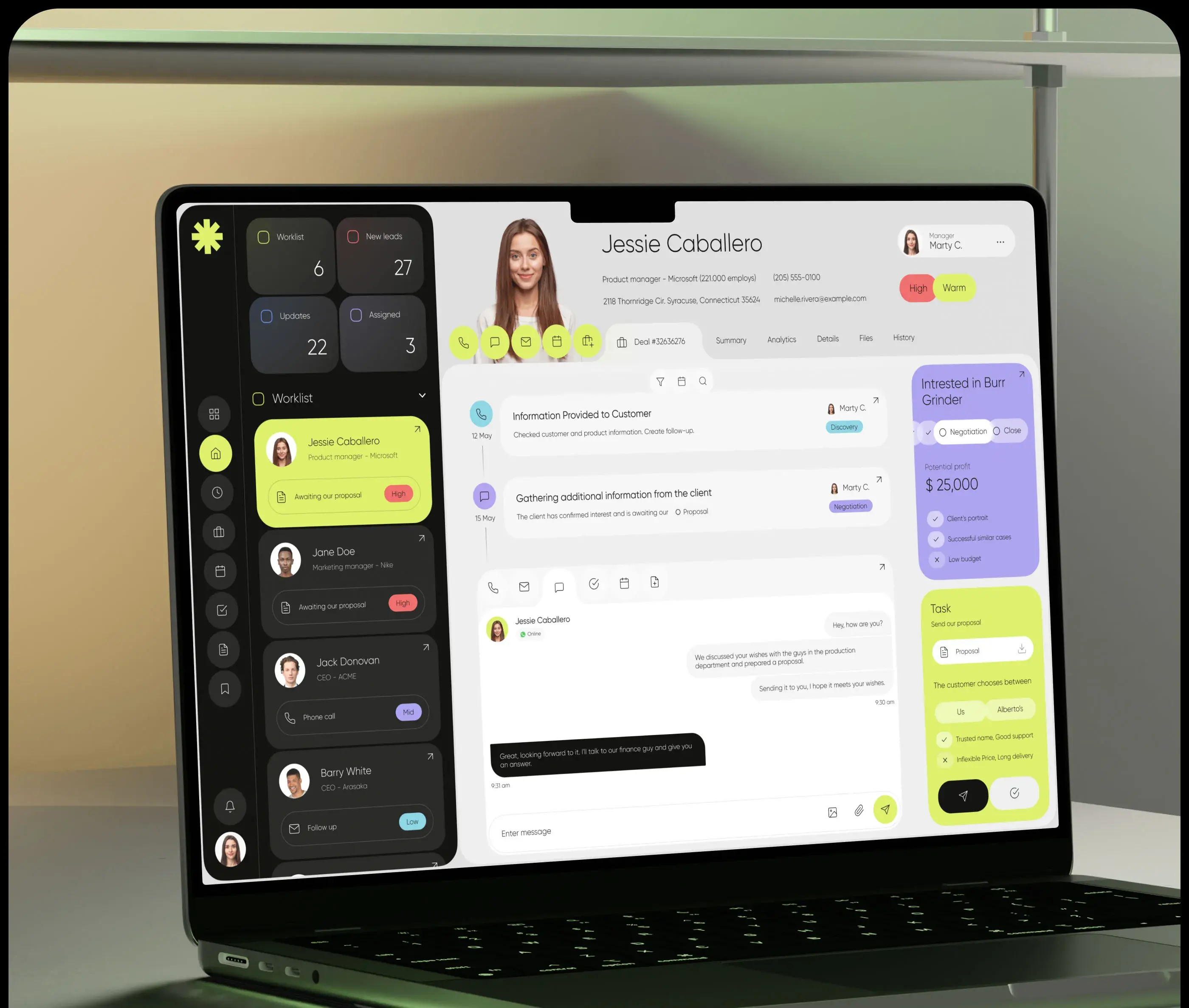 Microsoft Dynamics CRM - SaaS | UX & UI Design