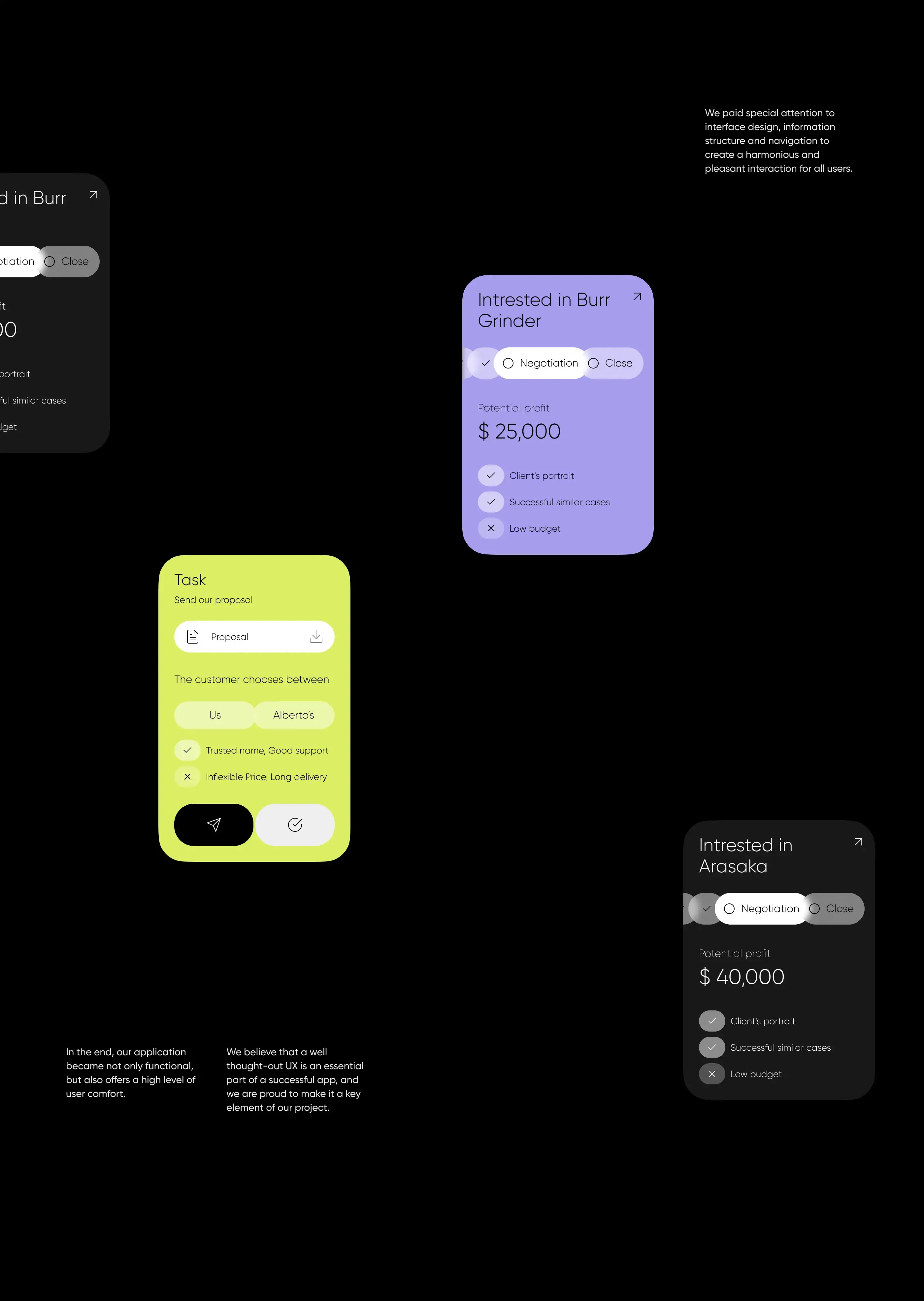 CRM Development Services | UX & UI Design